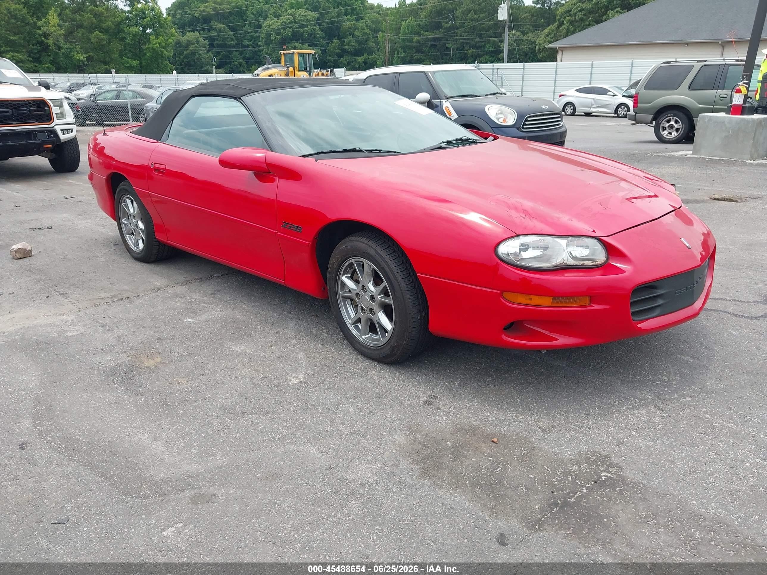 2001 Chevrolet Camaro Z28, VIN 2G1FP32G312147049 — Normal wear