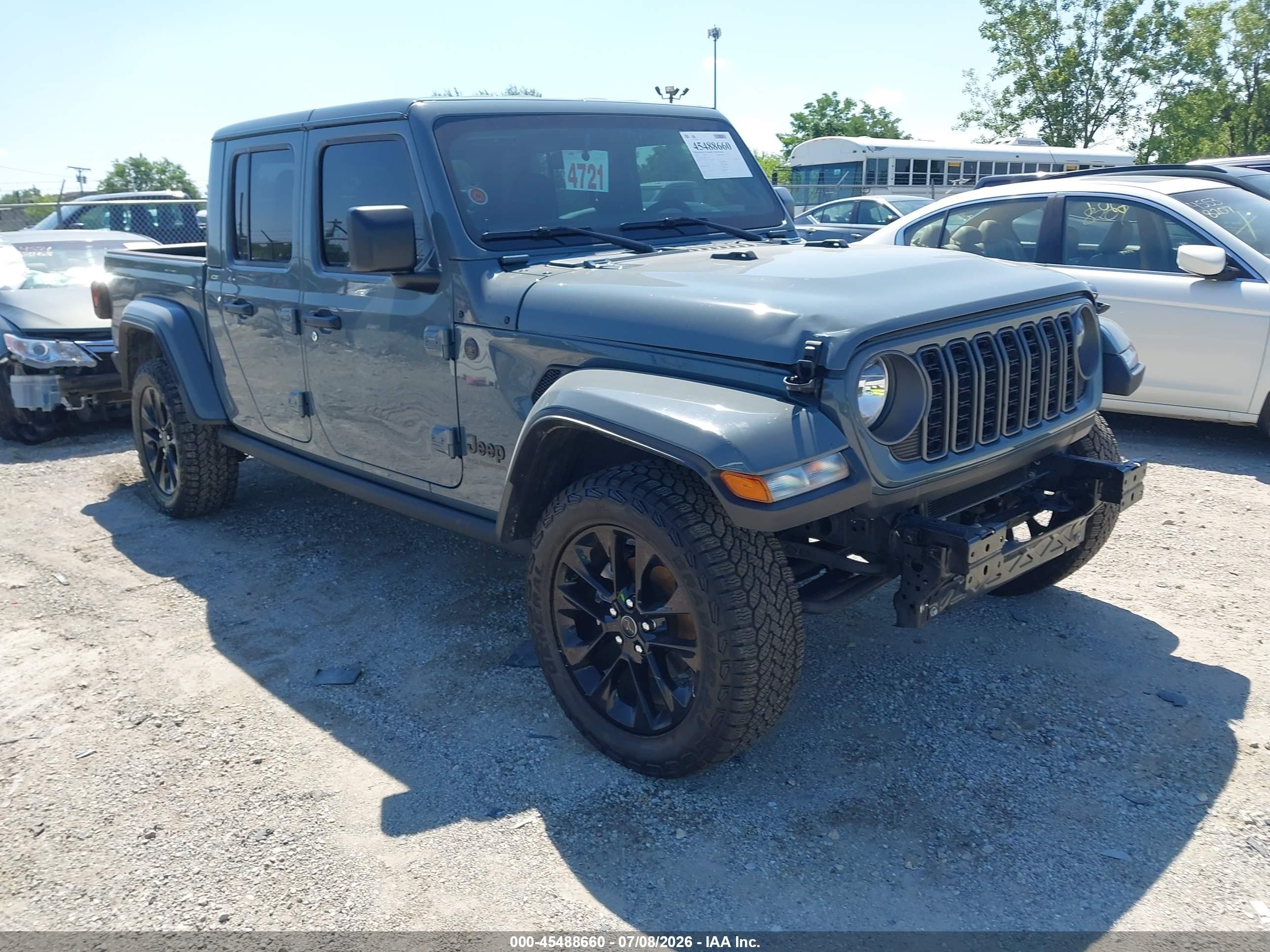 2025 Jeep Gladiator Sport S, VIN 1C6PJTAGXSL511734 — Перед