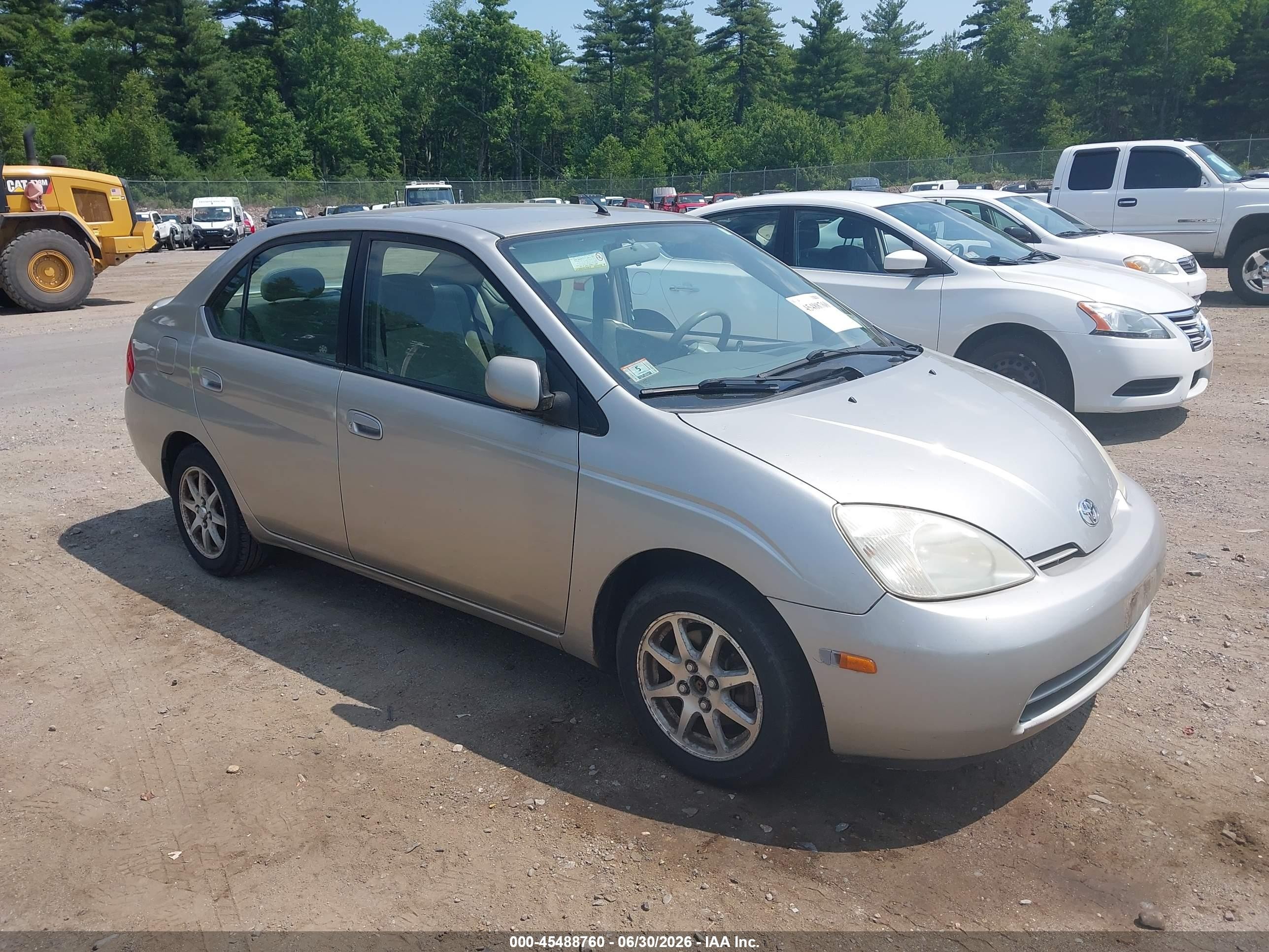 2002 Toyota Prius, VIN JT2BK18U820067005 — Side