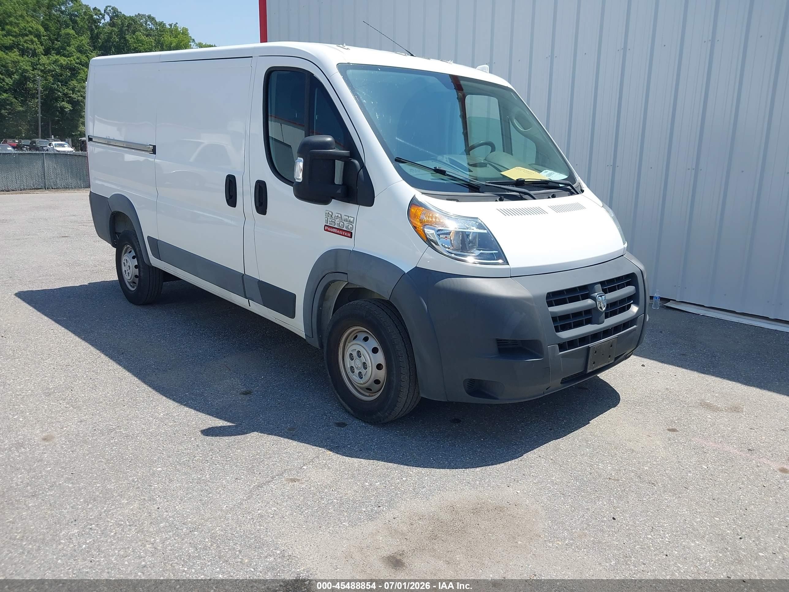 2018 Ram ProMaster Cargo, VIN 3C6TRVAG8JE154225 — Normal wear