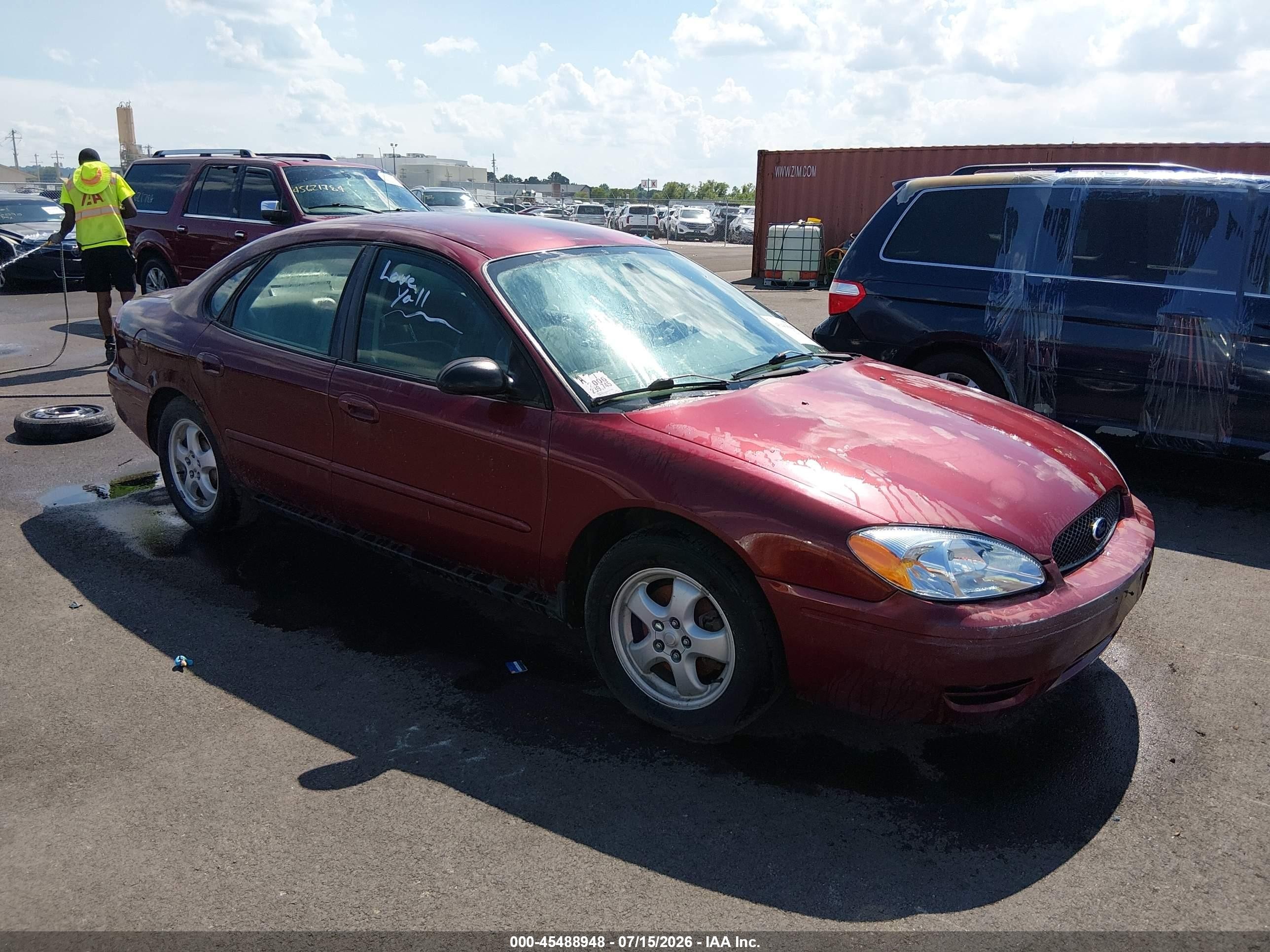 2006 Ford Taurus SE, VIN 1FAFP53U96A197566 — Обычный износ