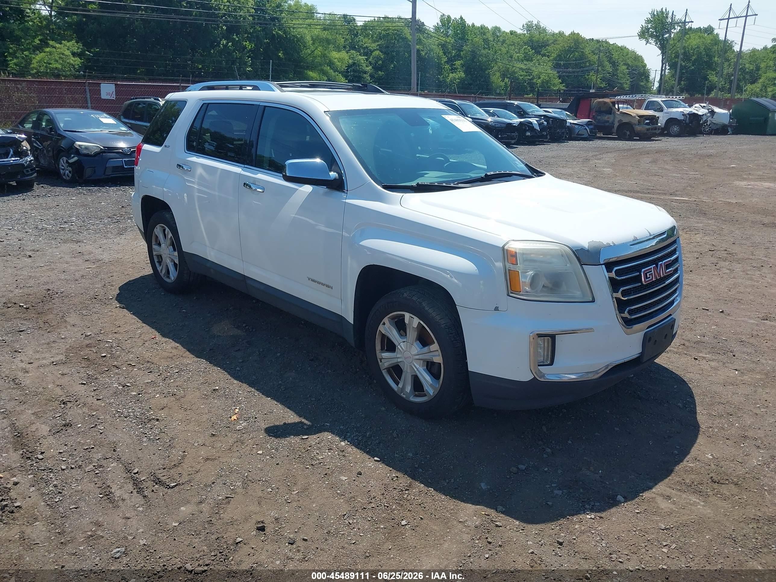 2016 GMC Terrain SLT, VIN 2GKALPEK0G6166748 — Normal wear