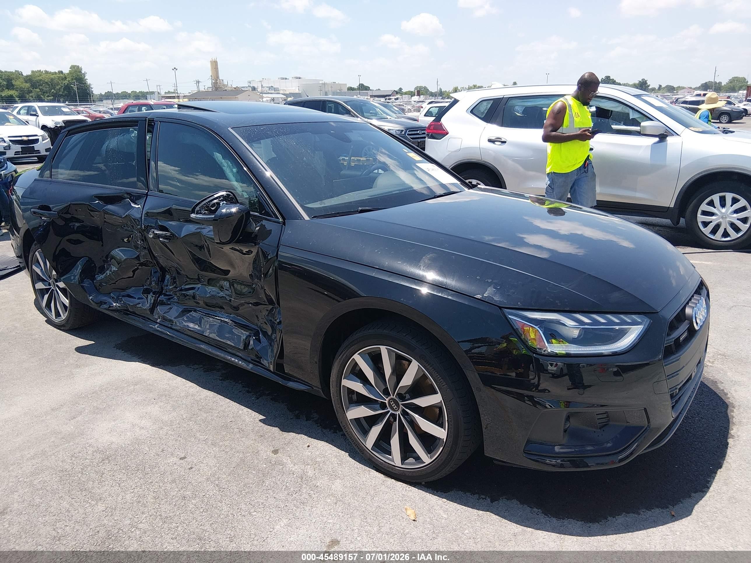 2023 Audi A4 Prestige, VIN WAUCBAF40PA003876 — Side