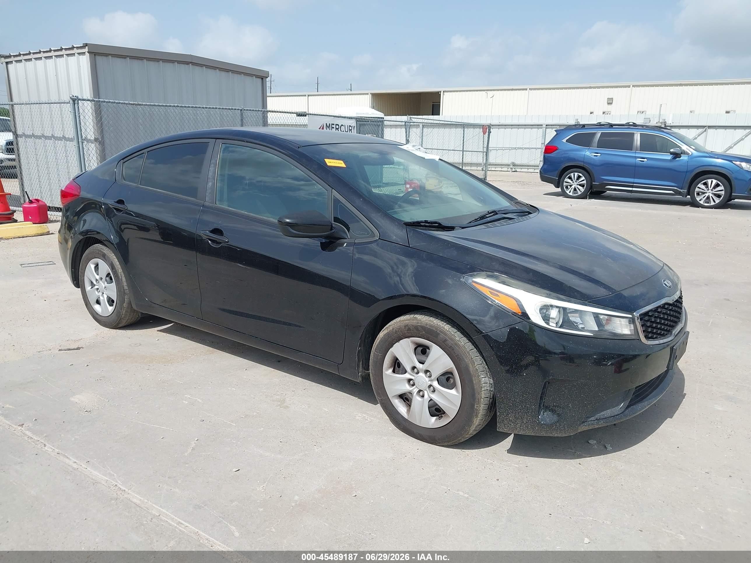 2017 Kia Forte LX, VIN 3KPFK4A73HE039594 — Water / flood
