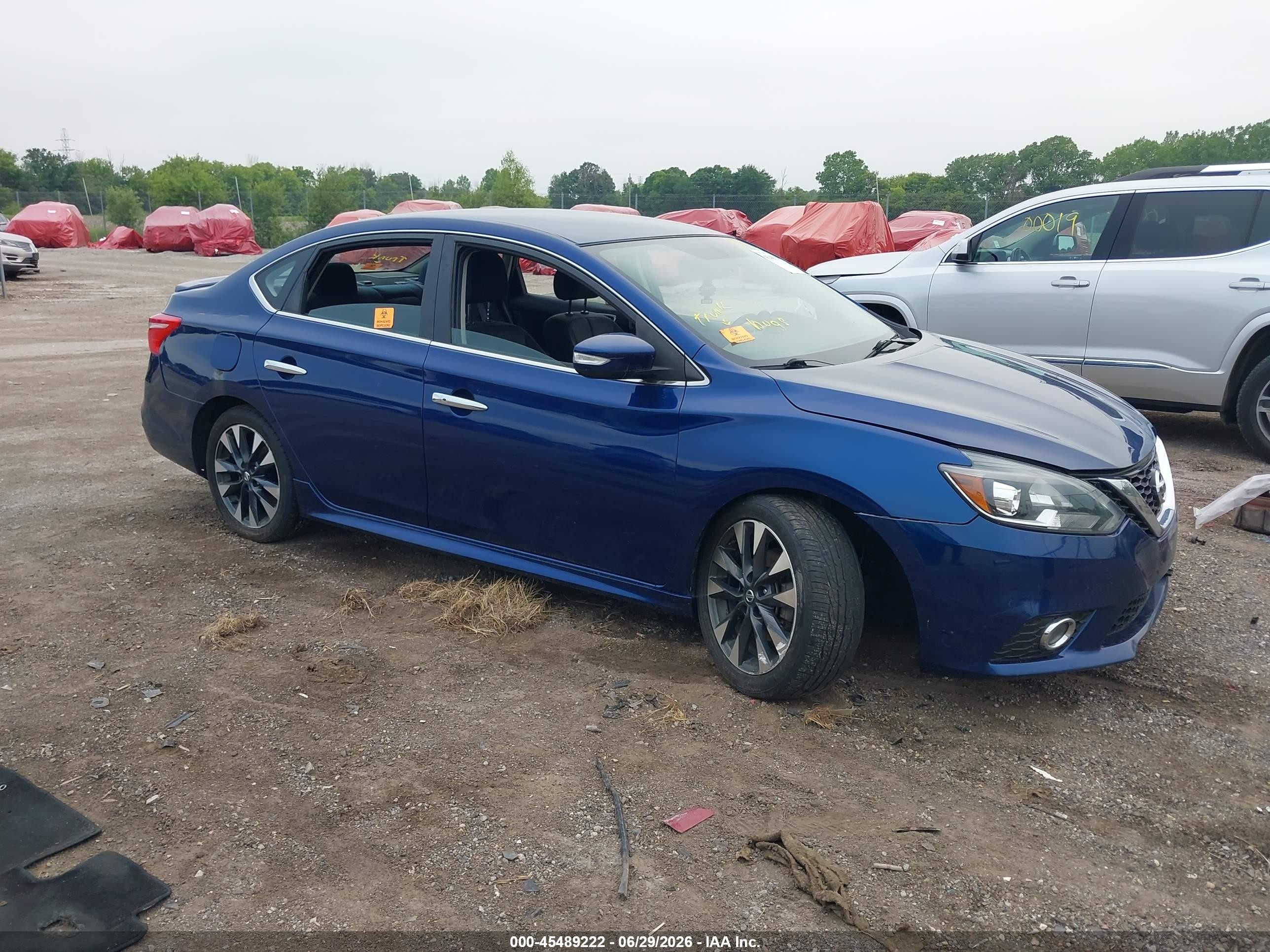 2019 Nissan Sentra SV, VIN 3N1AB7AP9KY320190 — Biohazard / chemical