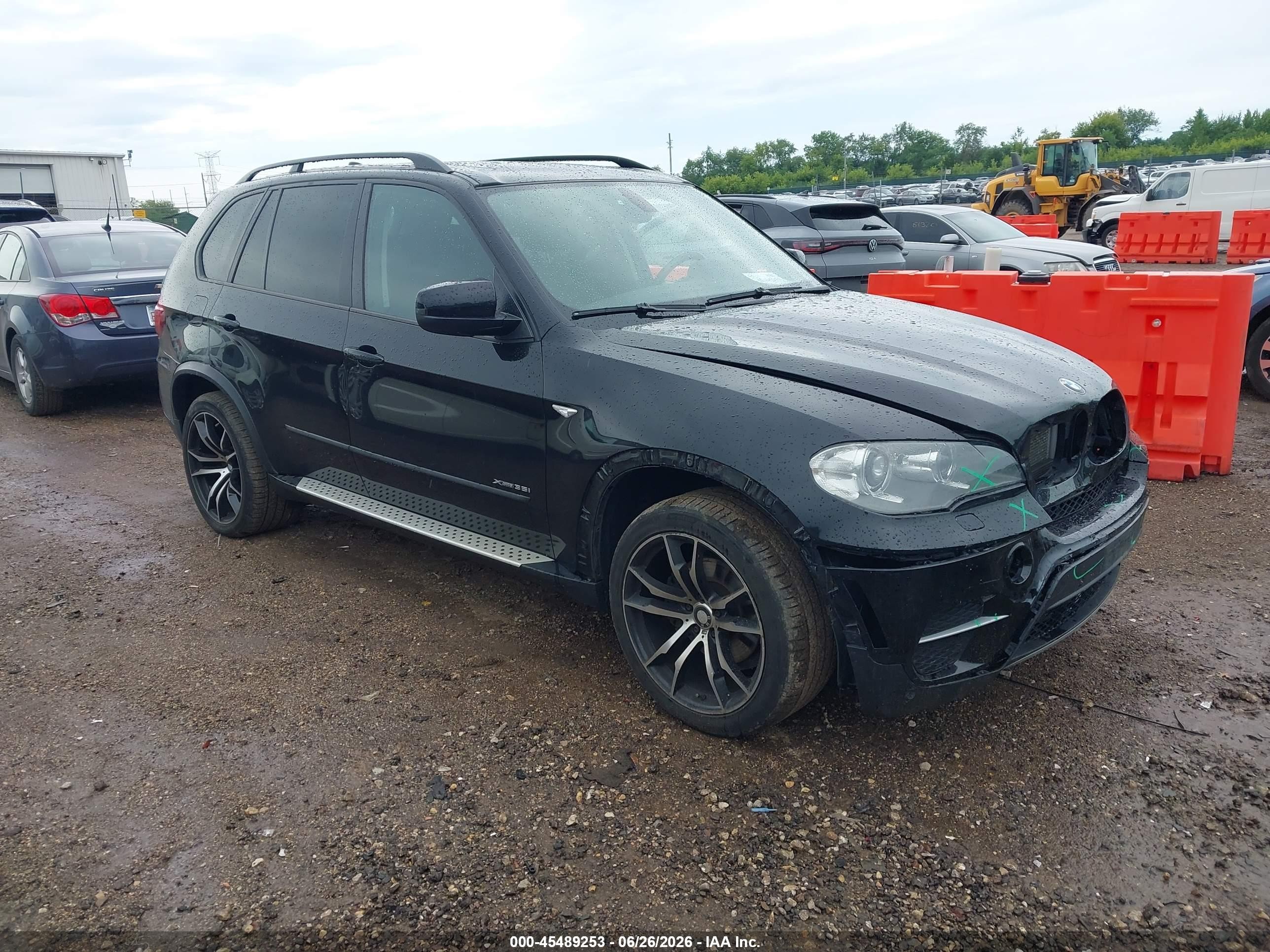2012 BMW X5 35i, VIN 5UXZV4C56CL746266 — Перед