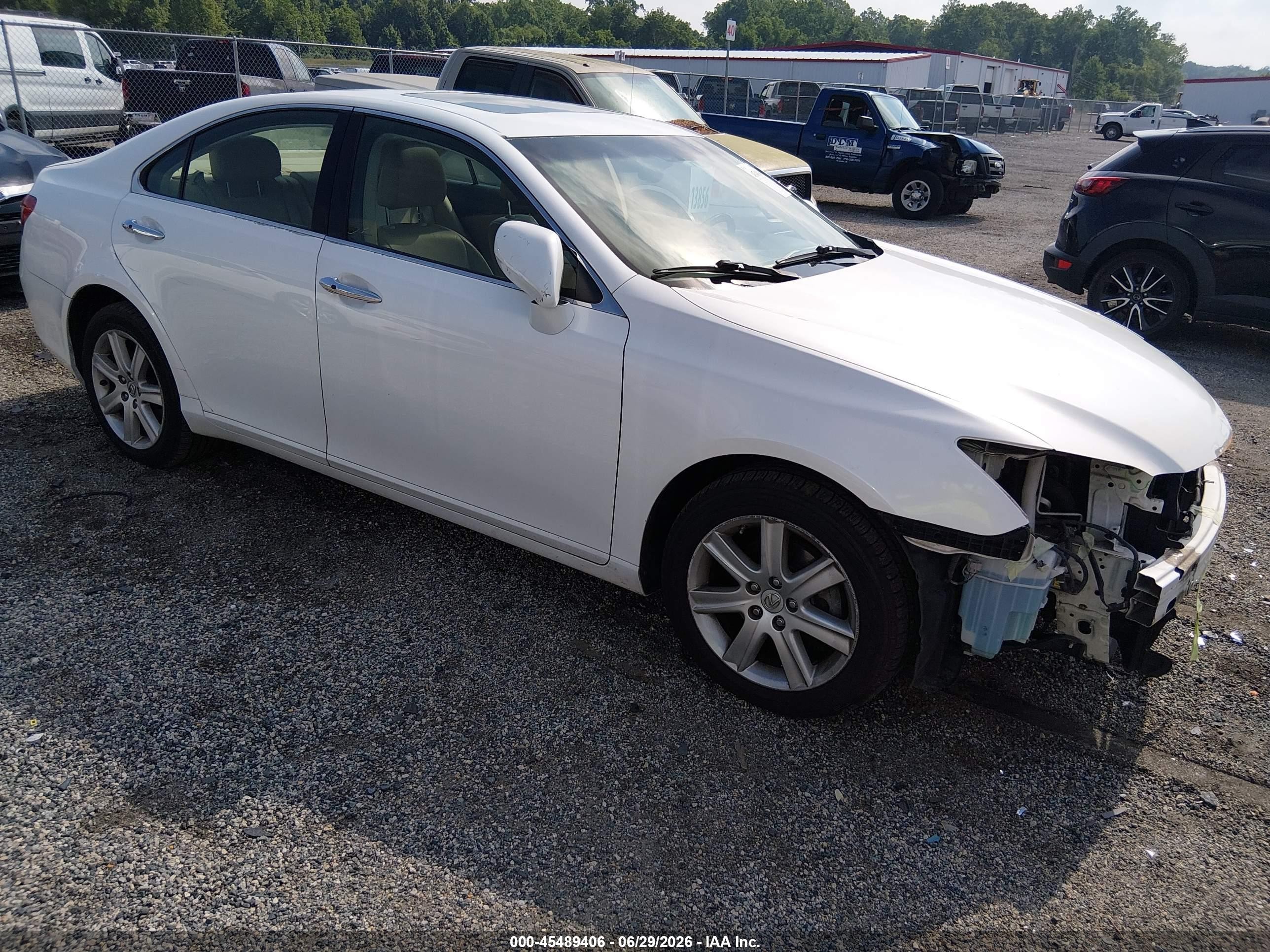 2007 Lexus ES 330, VIN JTHBJ46G472075993 — Not stated