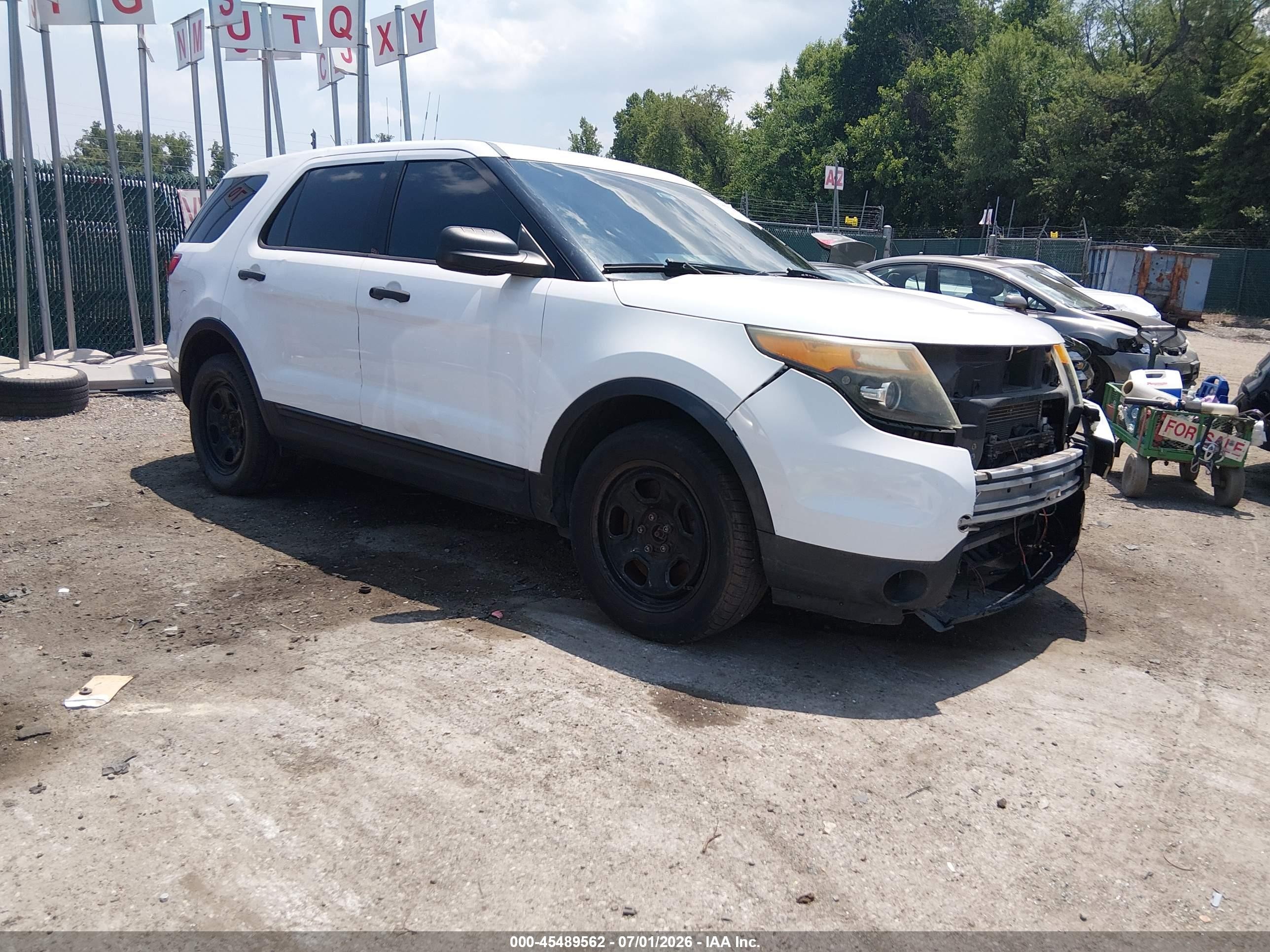 2014 Ford Police Interceptor Utility, VIN 1FM5K8AR2EGA14522 — По всему кузову
