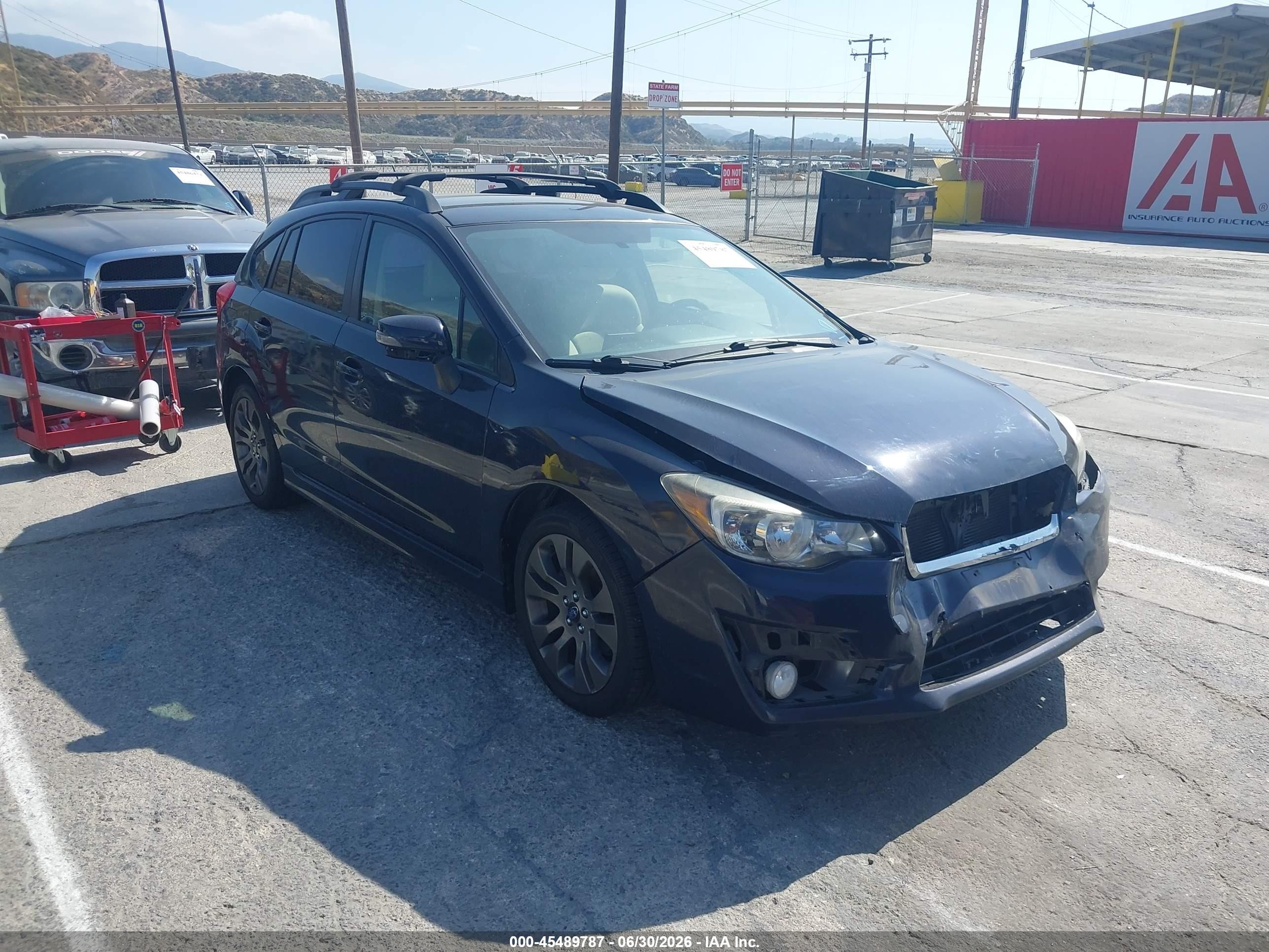 2015 Subaru Impreza Special Sports Premium, VIN JF1GPAT63FH275832 — Front end