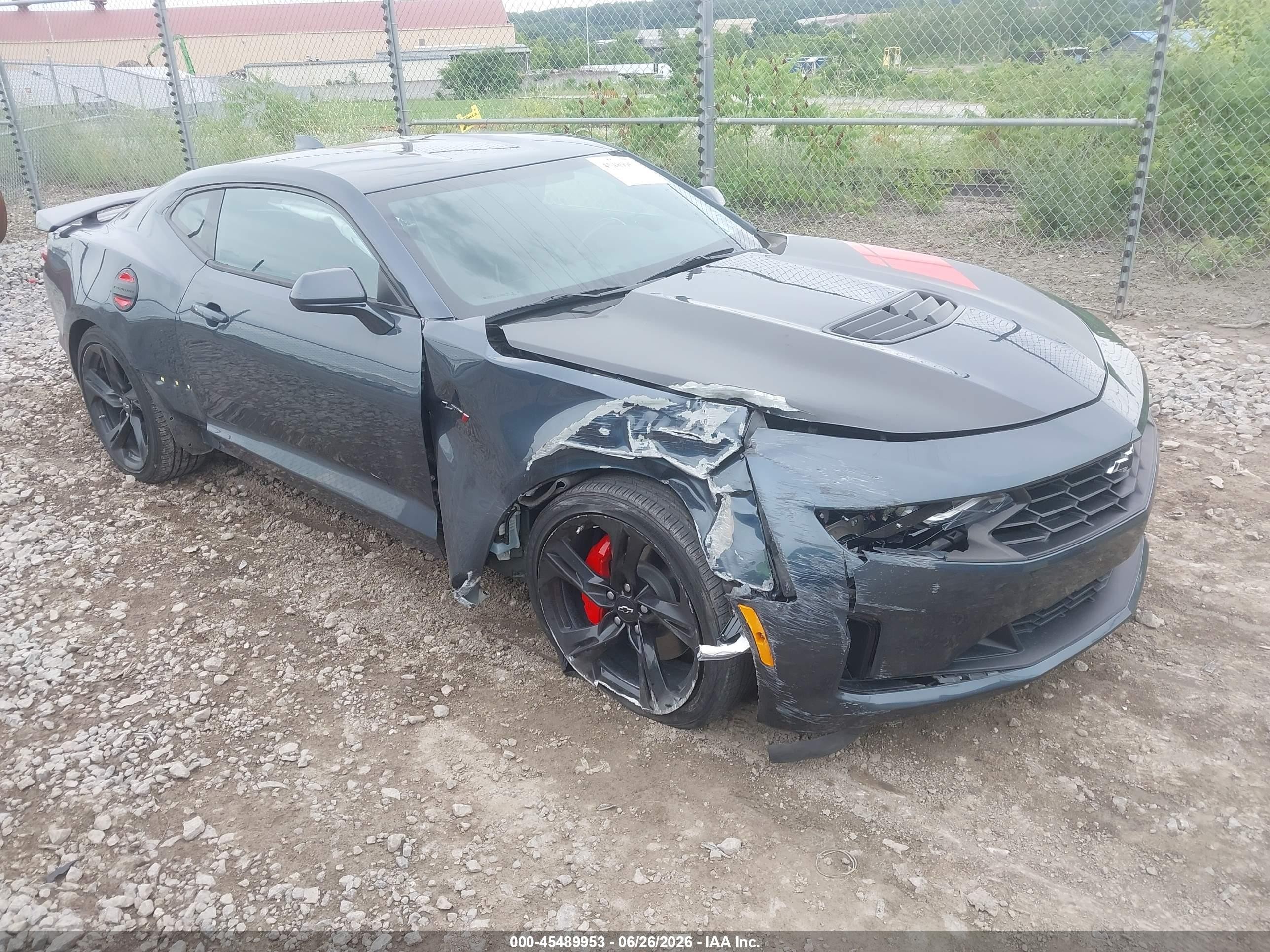 2022 Chevrolet Camaro LT1, VIN 1G1FF1R72N0106819 — Front end