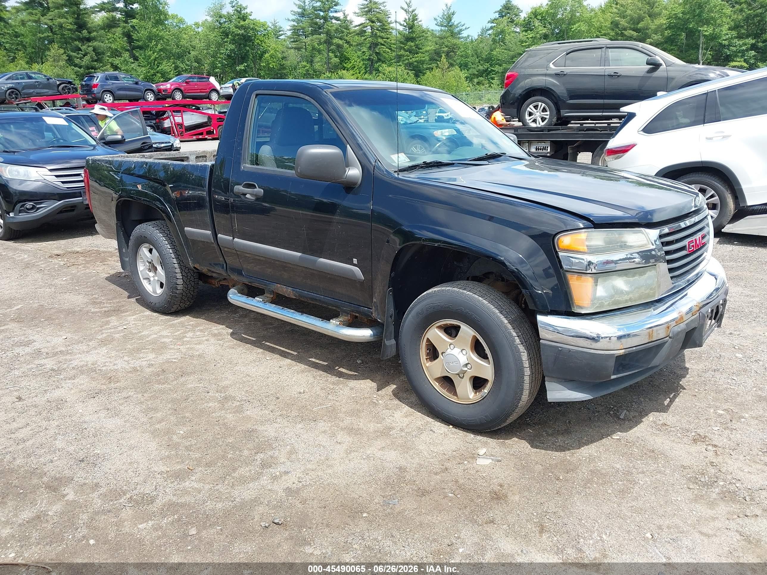 2006 GMC Canyon SL Z85, VIN 1GTDT146368155231 — Normal wear
