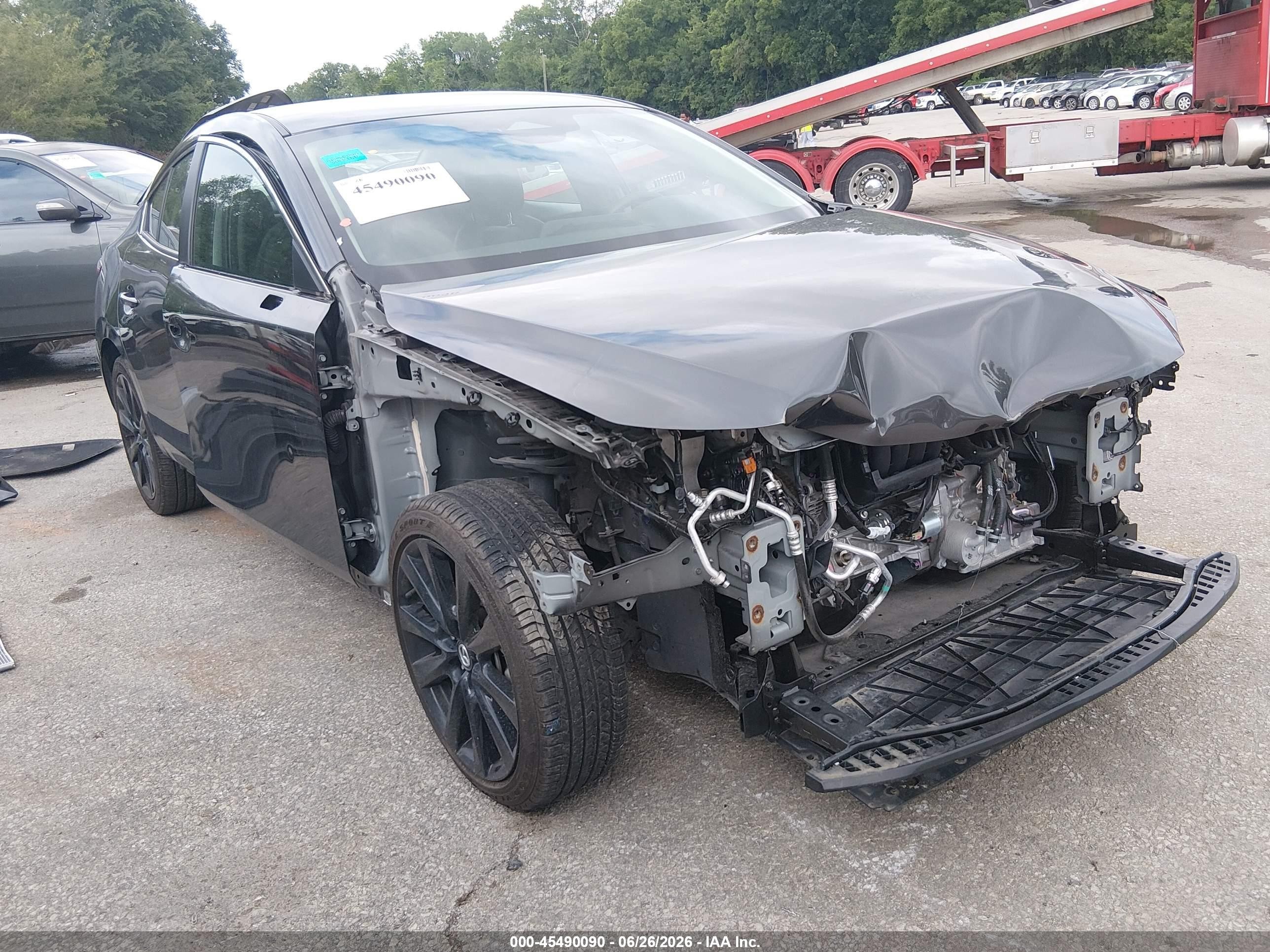 2025 Mazda 3 S Select Sport, VIN 3MZBPABM1SM450120 — Front end