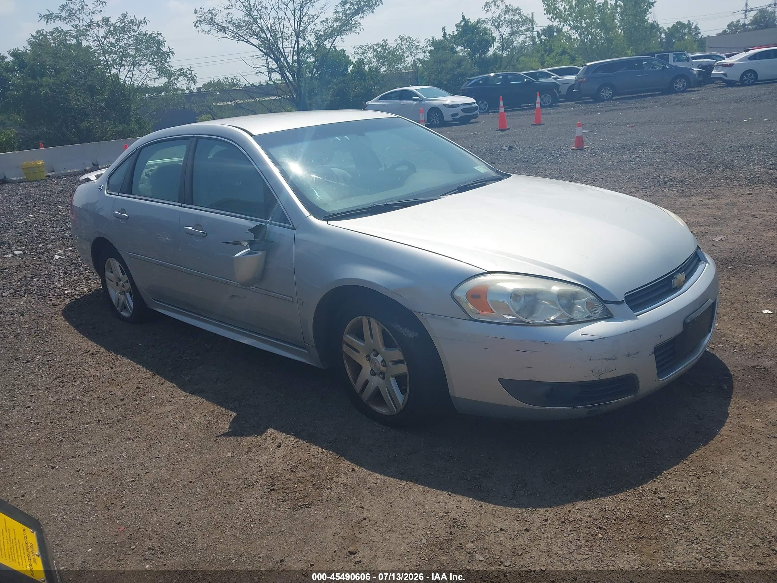 2009 Chevrolet Impala LT, VIN 2G1WC57M591164779 — Side