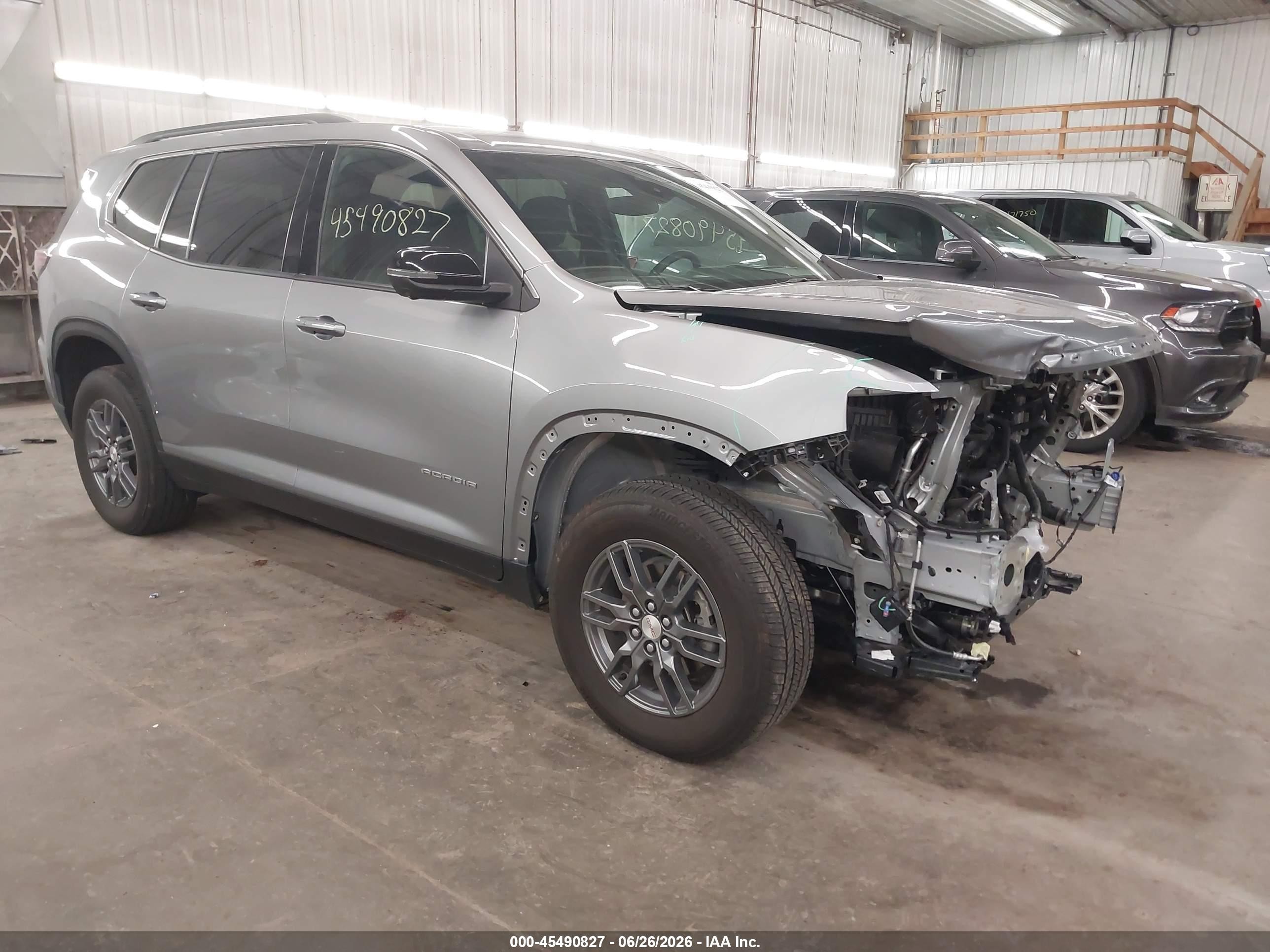 2025 GMC Acadia AWD Elevation, VIN 1GKENNRSXSJ208302 — Перед