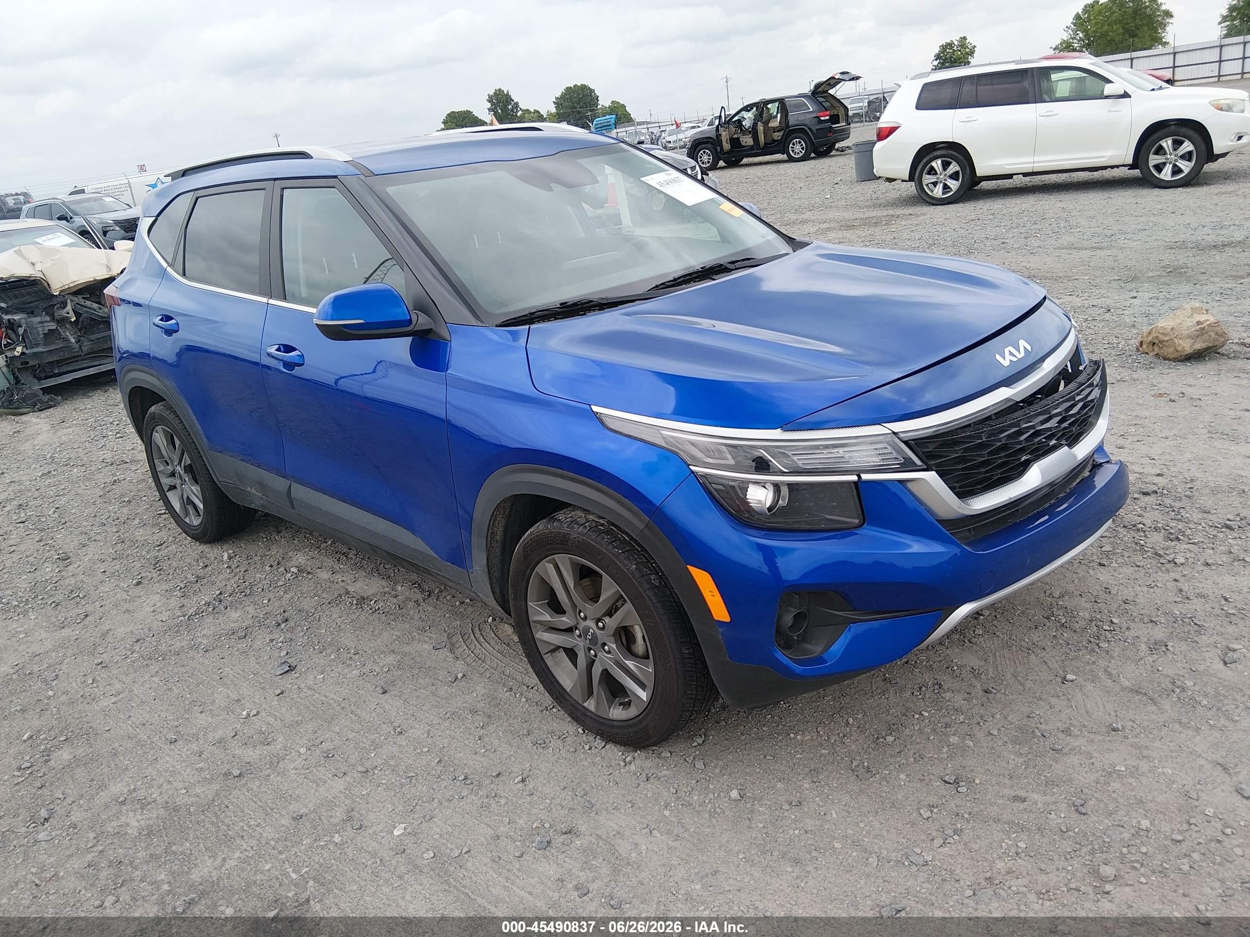 2022 Kia Seltos S, VIN KNDEU2AA7N7344968 — Front end