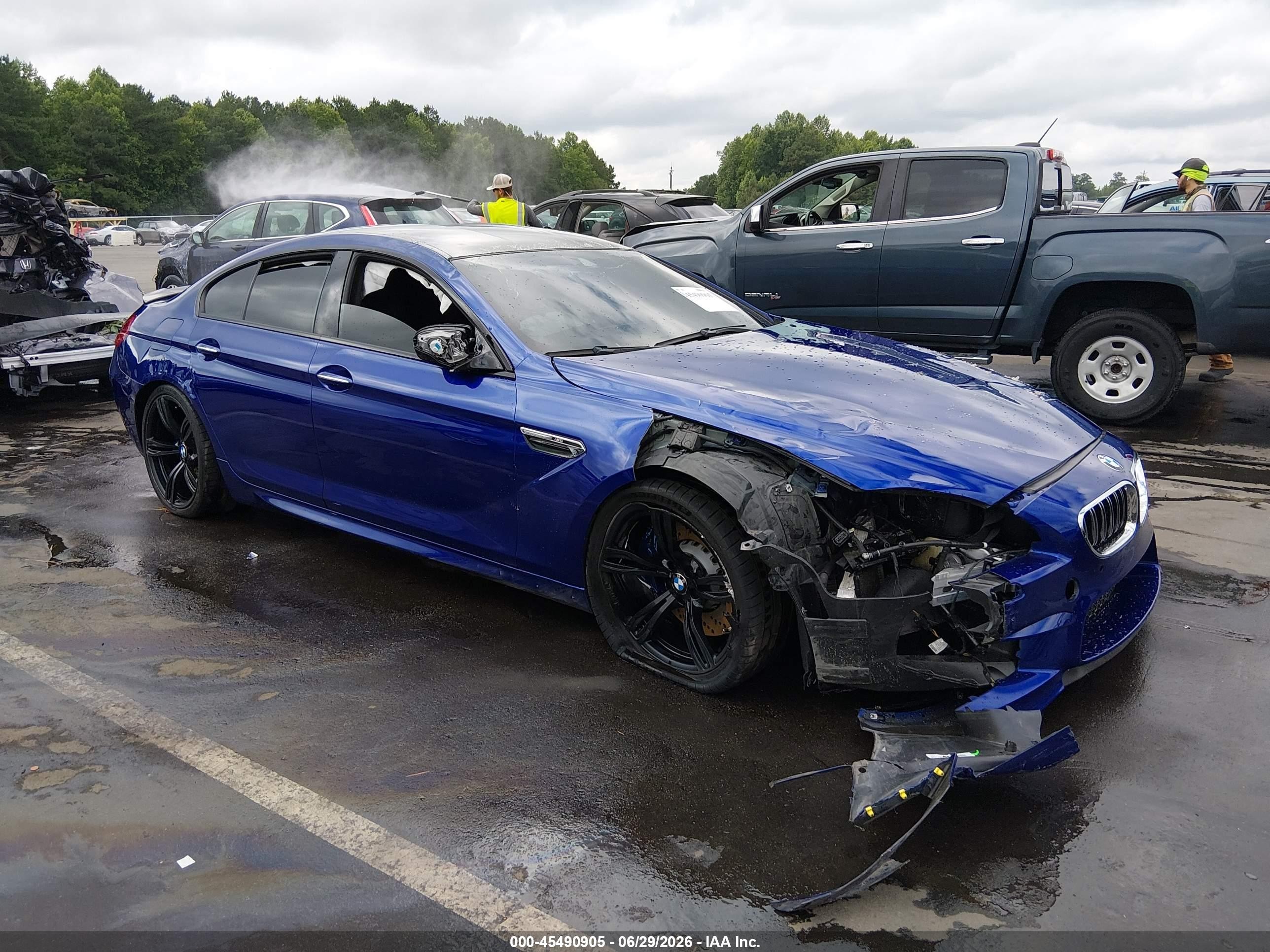 2014 BMW M6, VIN WBS6C9C51ED467059 — Rollover