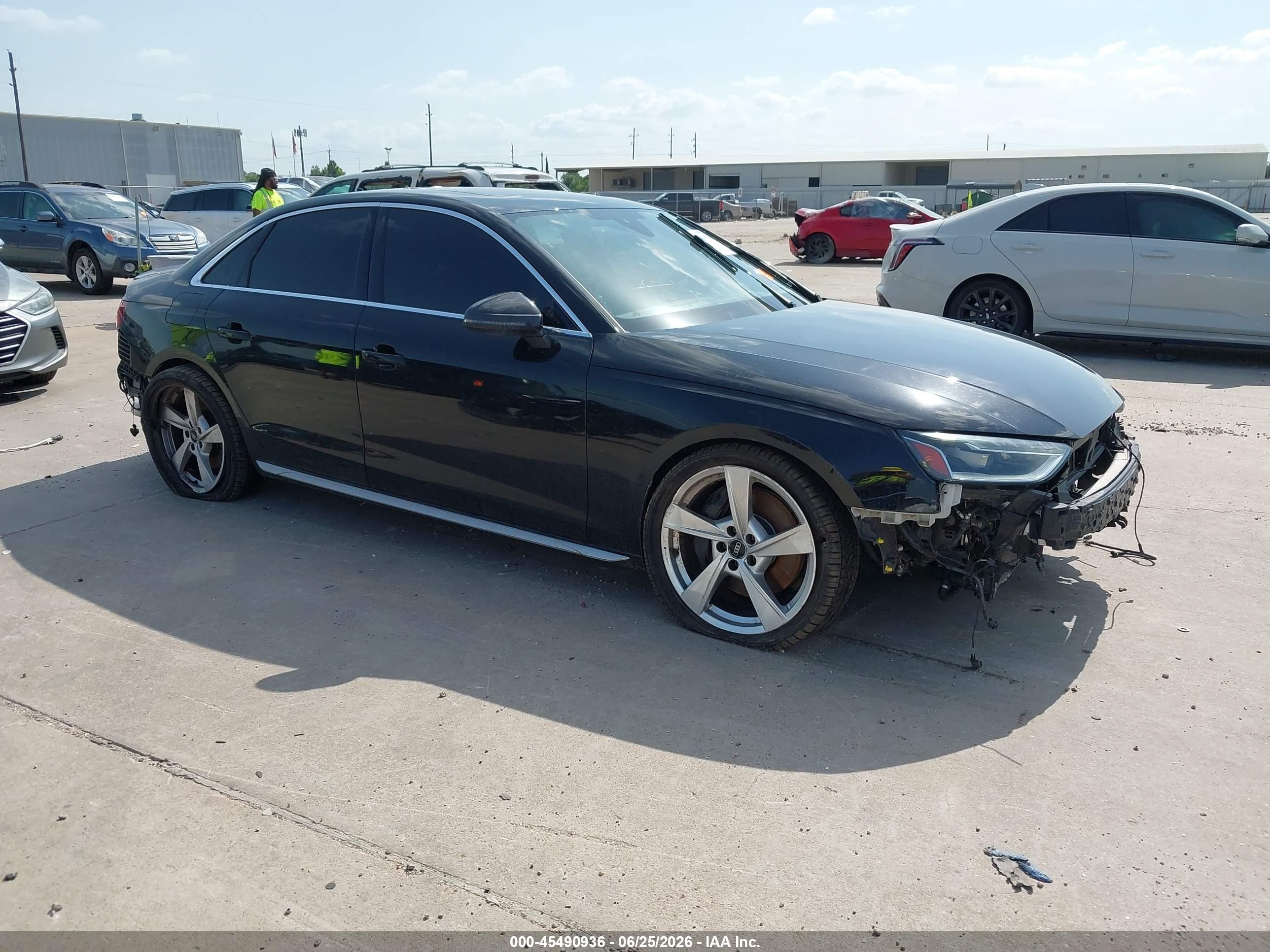 2021 Audi S4 Prestige, VIN WAUC4AF49MA086858 — Undercarriage