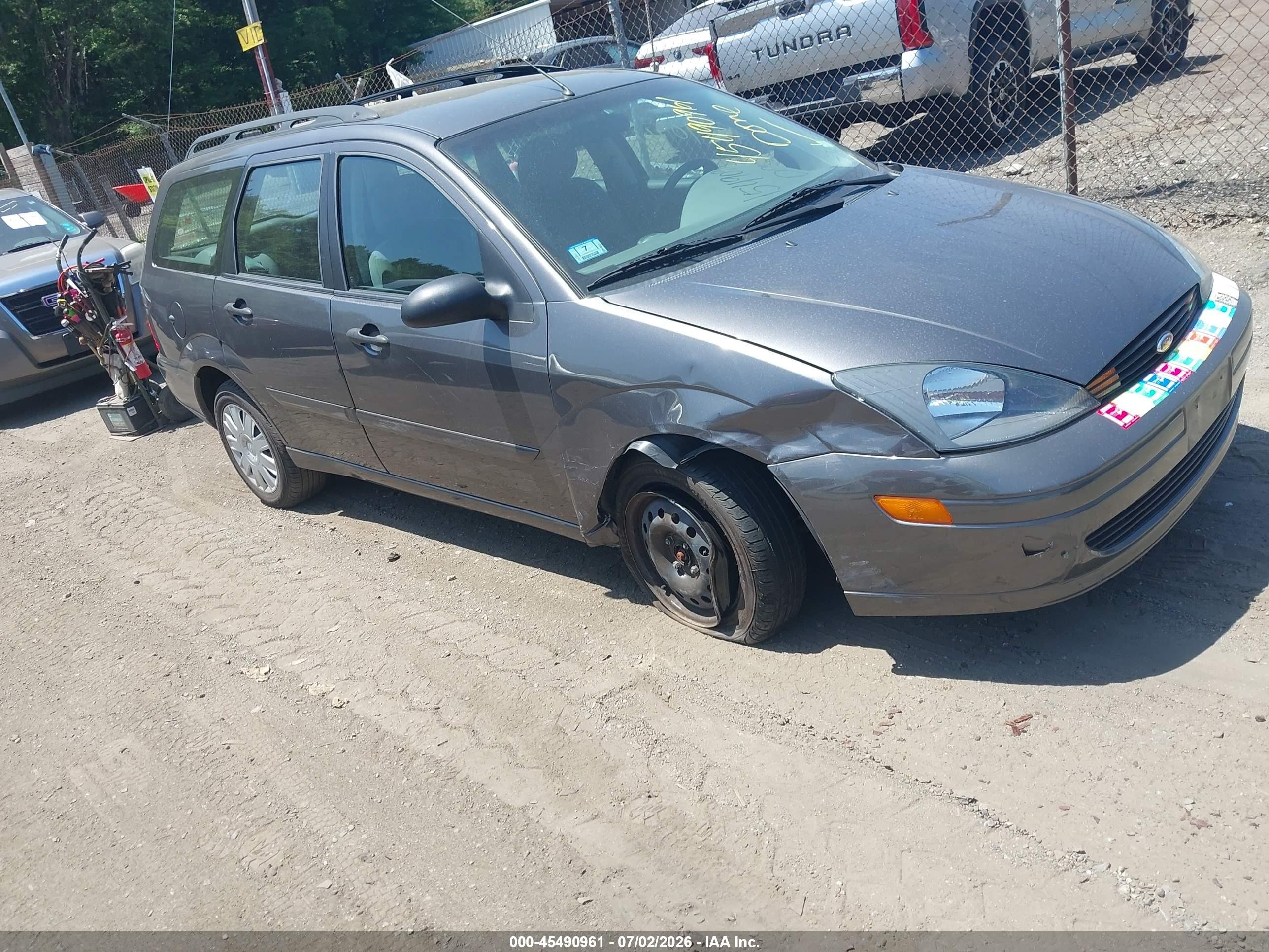 2004 Ford Focus SE, VIN 1FAFP36Z84W153232 — Днище