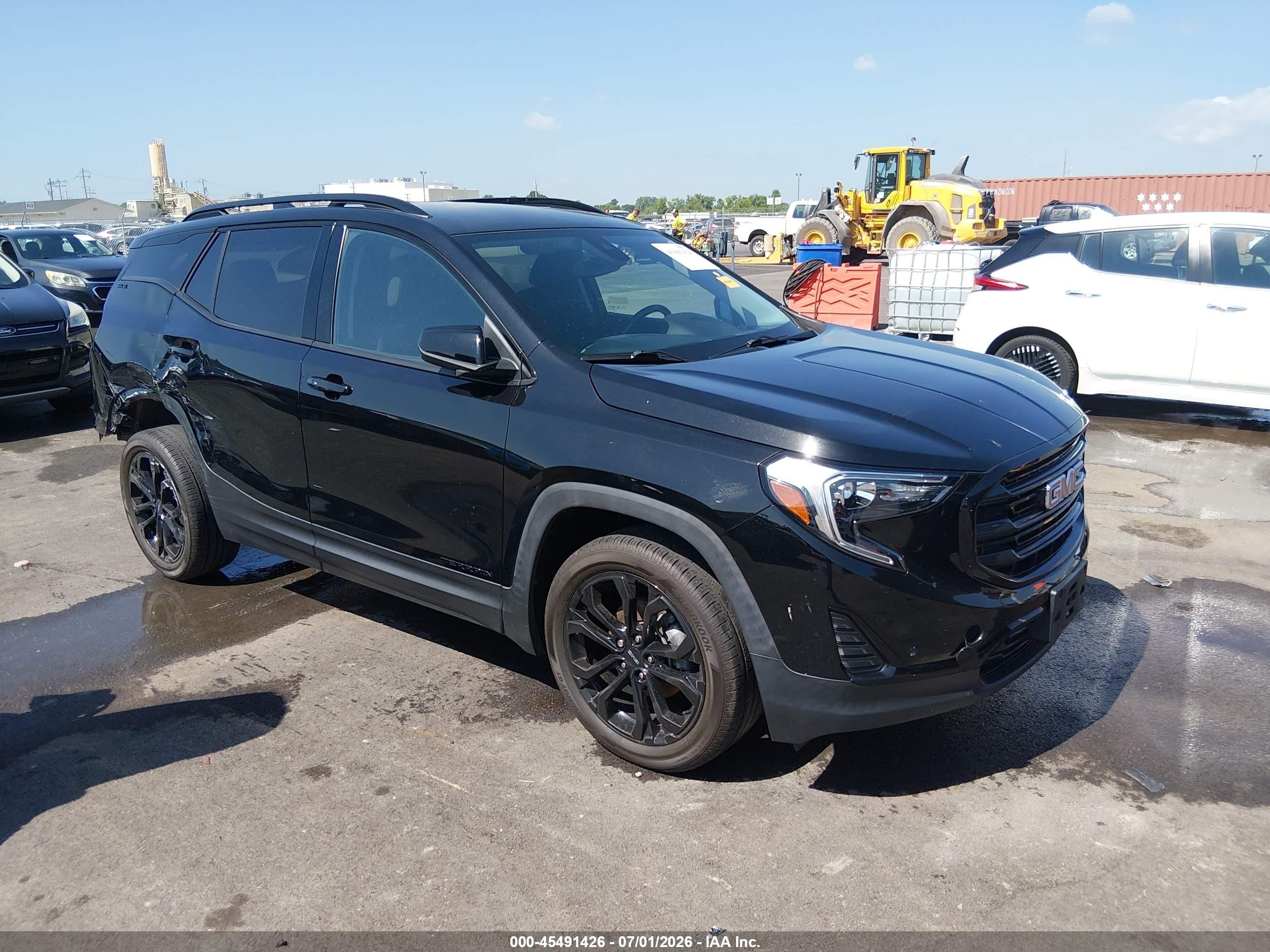 2021 GMC Terrain SLE, VIN 3GKALMEV0ML321718 — Side