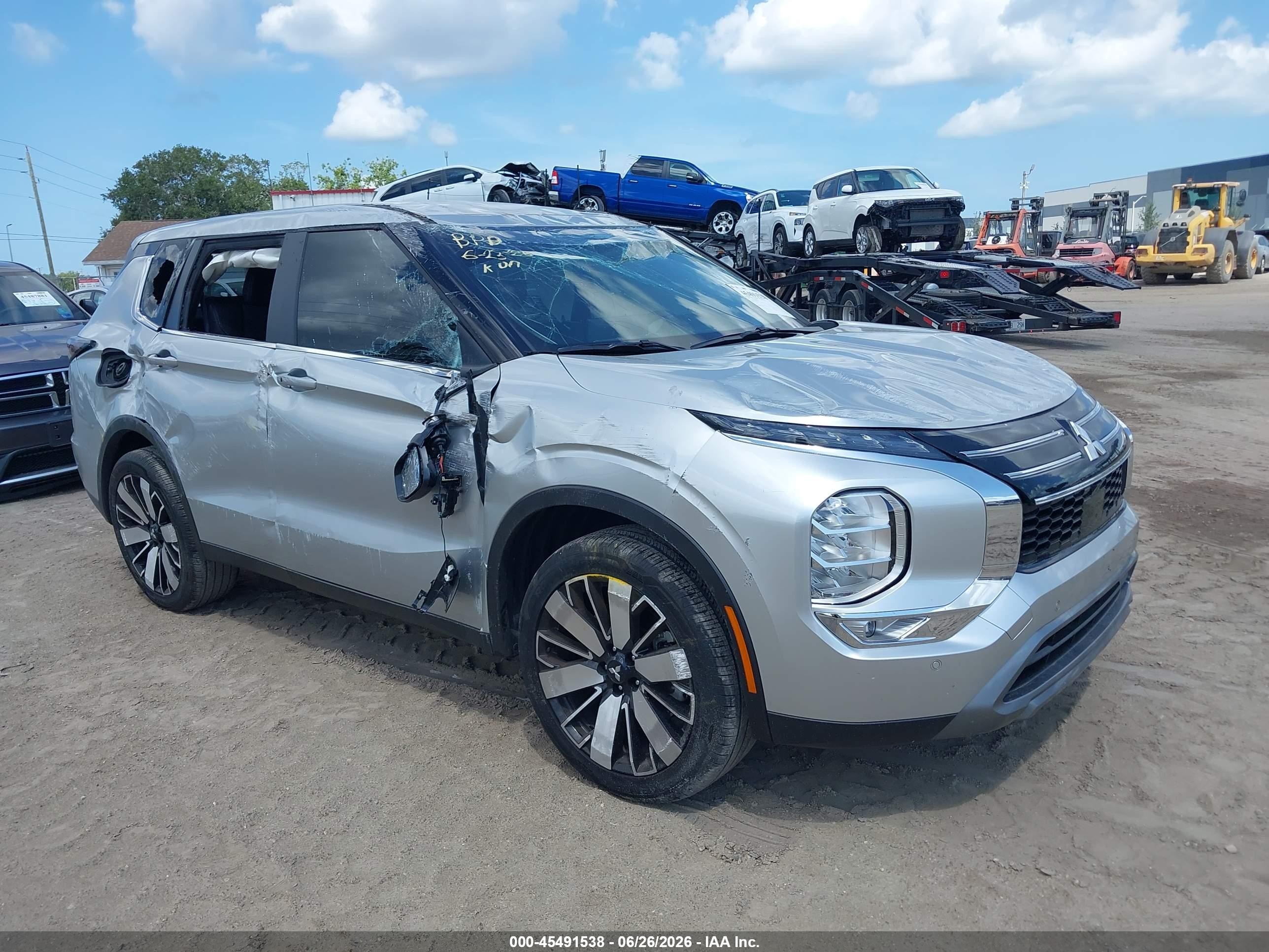 2025 Mitsubishi Outlander SE, VIN JA4J3VA84SZ049000 — Rollover