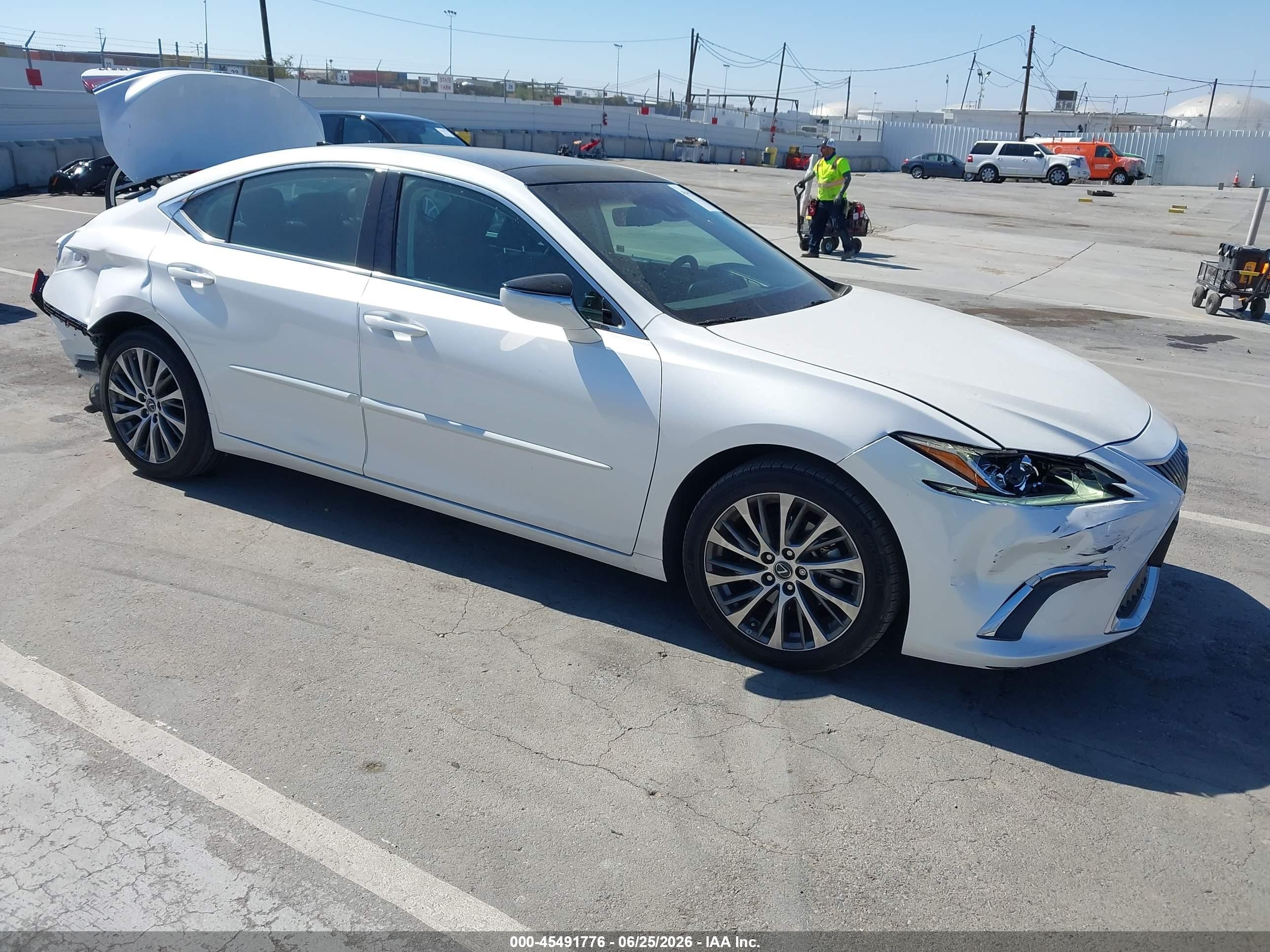 2019 Lexus ES 350, VIN 58ABZ1B16KU031294 — Rear end