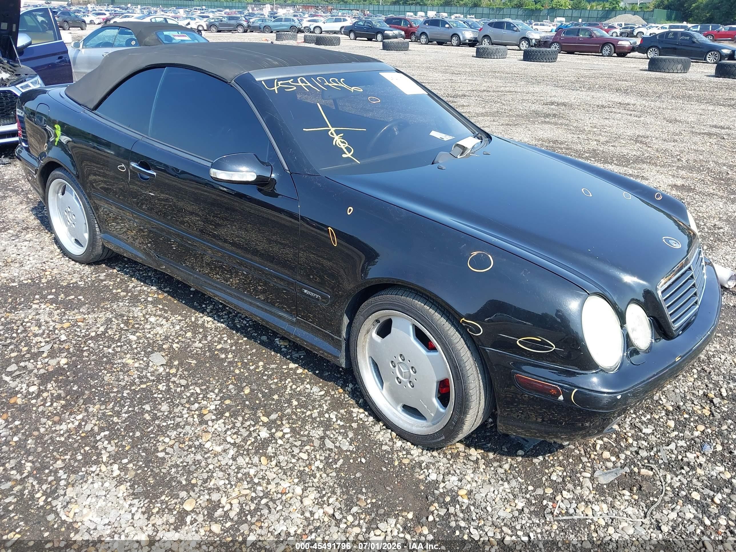 2002 Mercedes-Benz CLK 320/430, VIN WDBLK65G92T112635 — All over