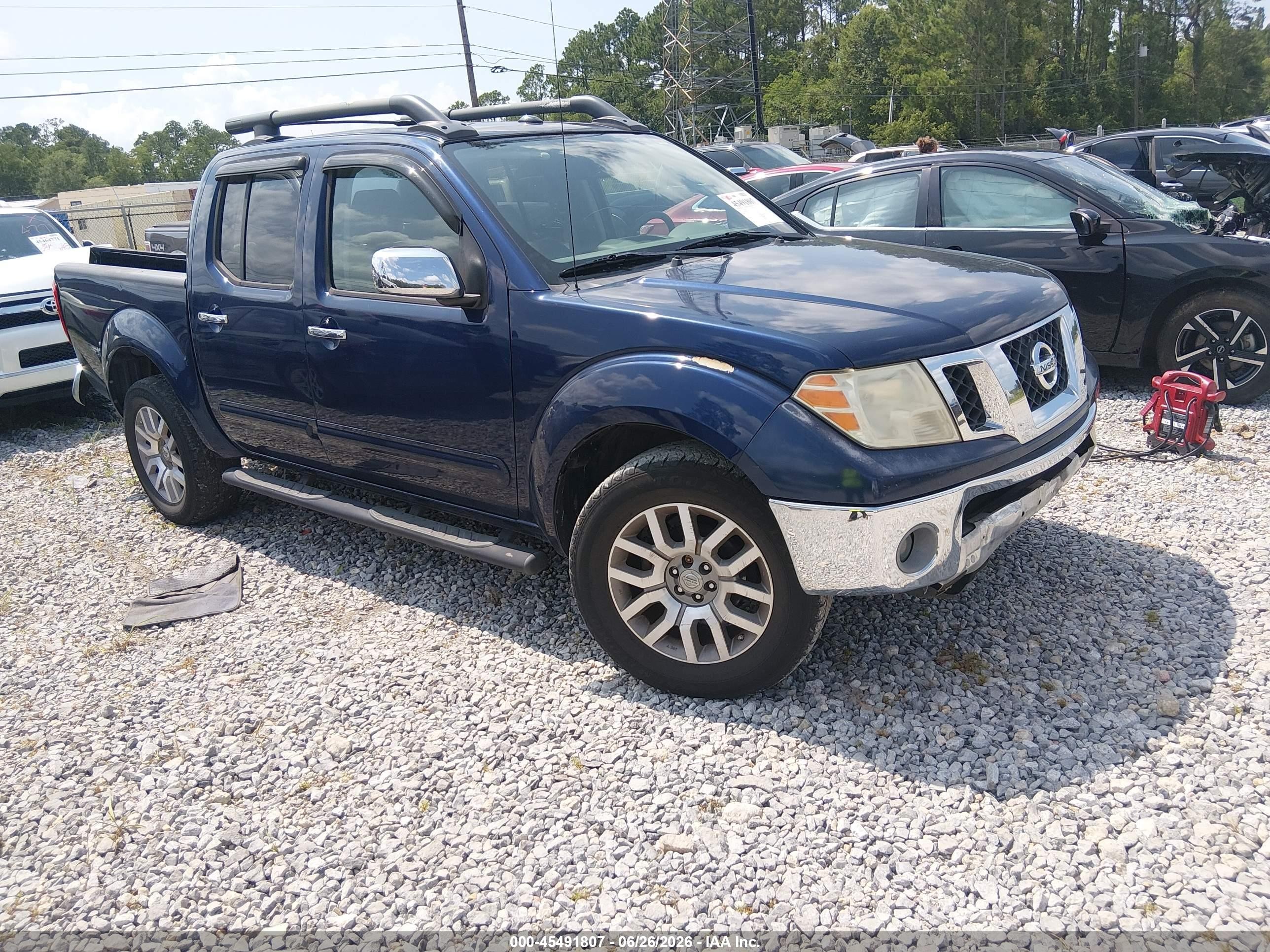 2010 Nissan Frontier SE, VIN 1N6AD0ER4AC445225 — Rear end