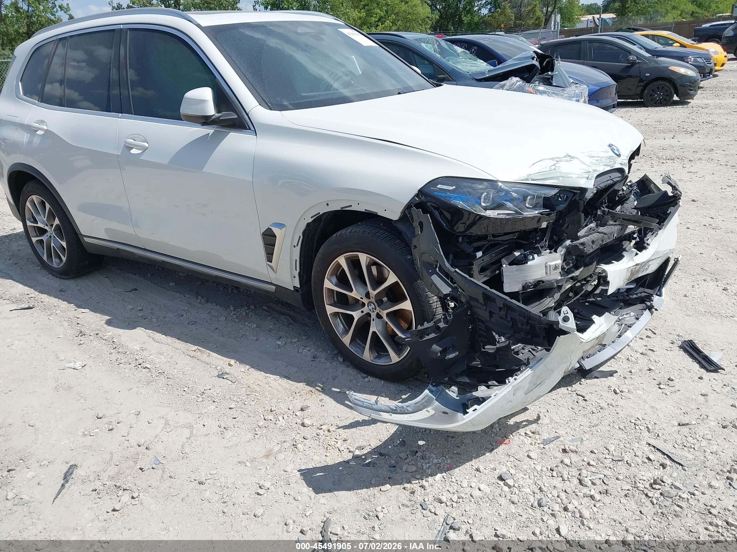2024 BMW X5 xDrive40i, VIN 5UX23EU01R9V32193 — Biohazard / chemical