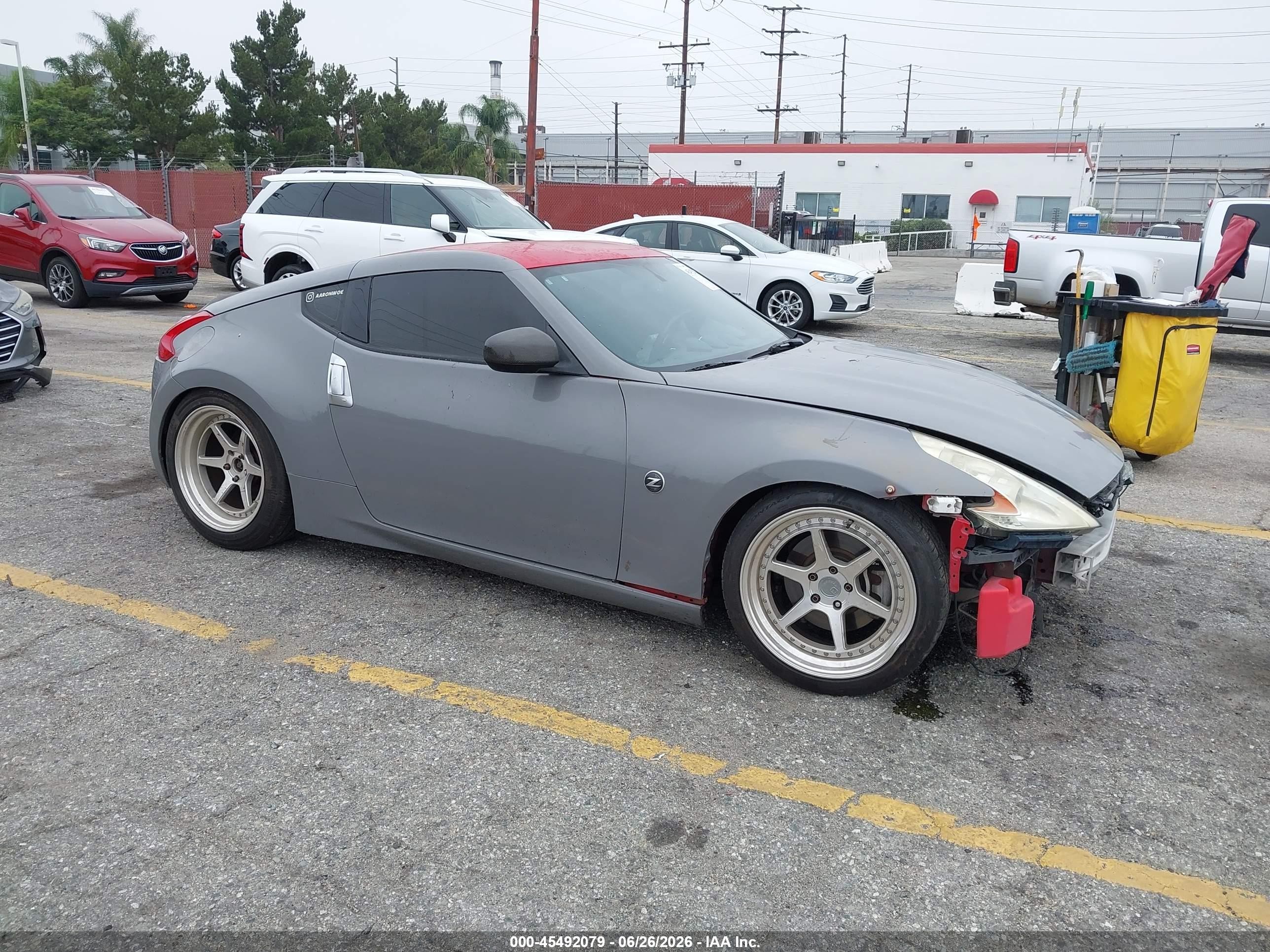2012 Nissan 370Z Touring, VIN JN1AZ4EH1CM562800 — Front end
