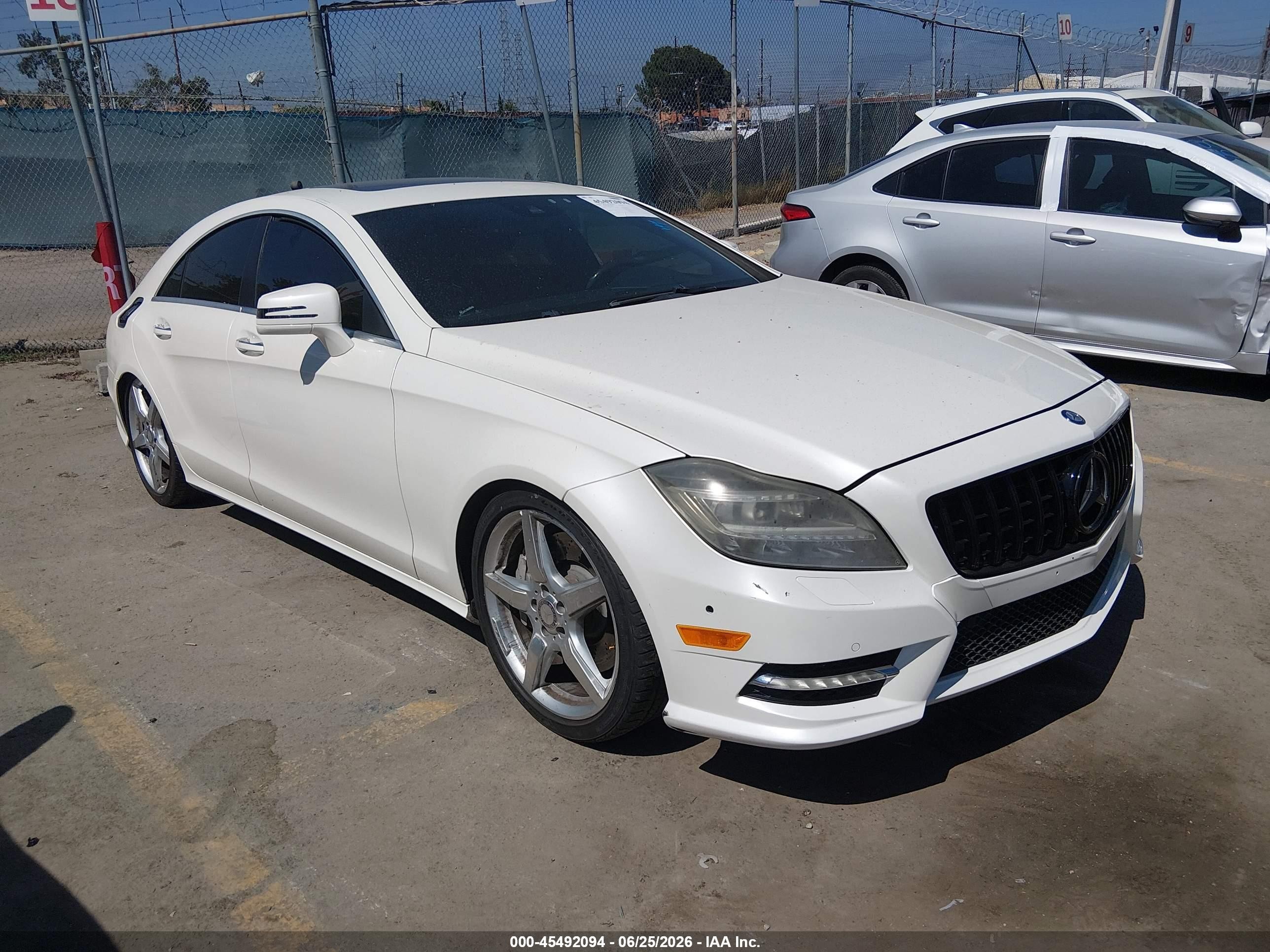 2013 Mercedes-Benz CLS 550, VIN WDDLJ7DB3DA087140 — Rear end