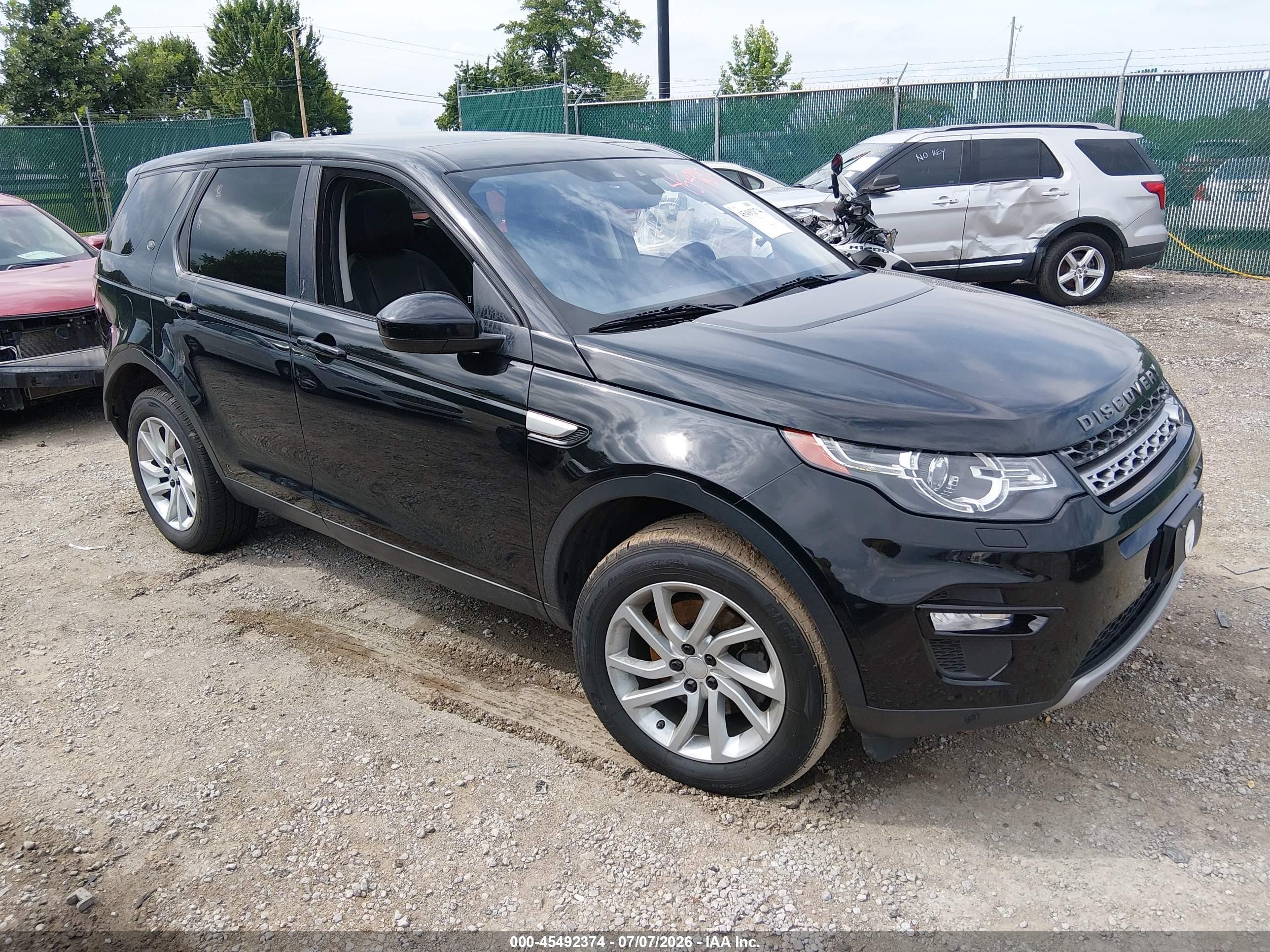 2019 Land Rover Discovery Sport HSE, VIN SALCR2FX3KH794931 — Rear end
