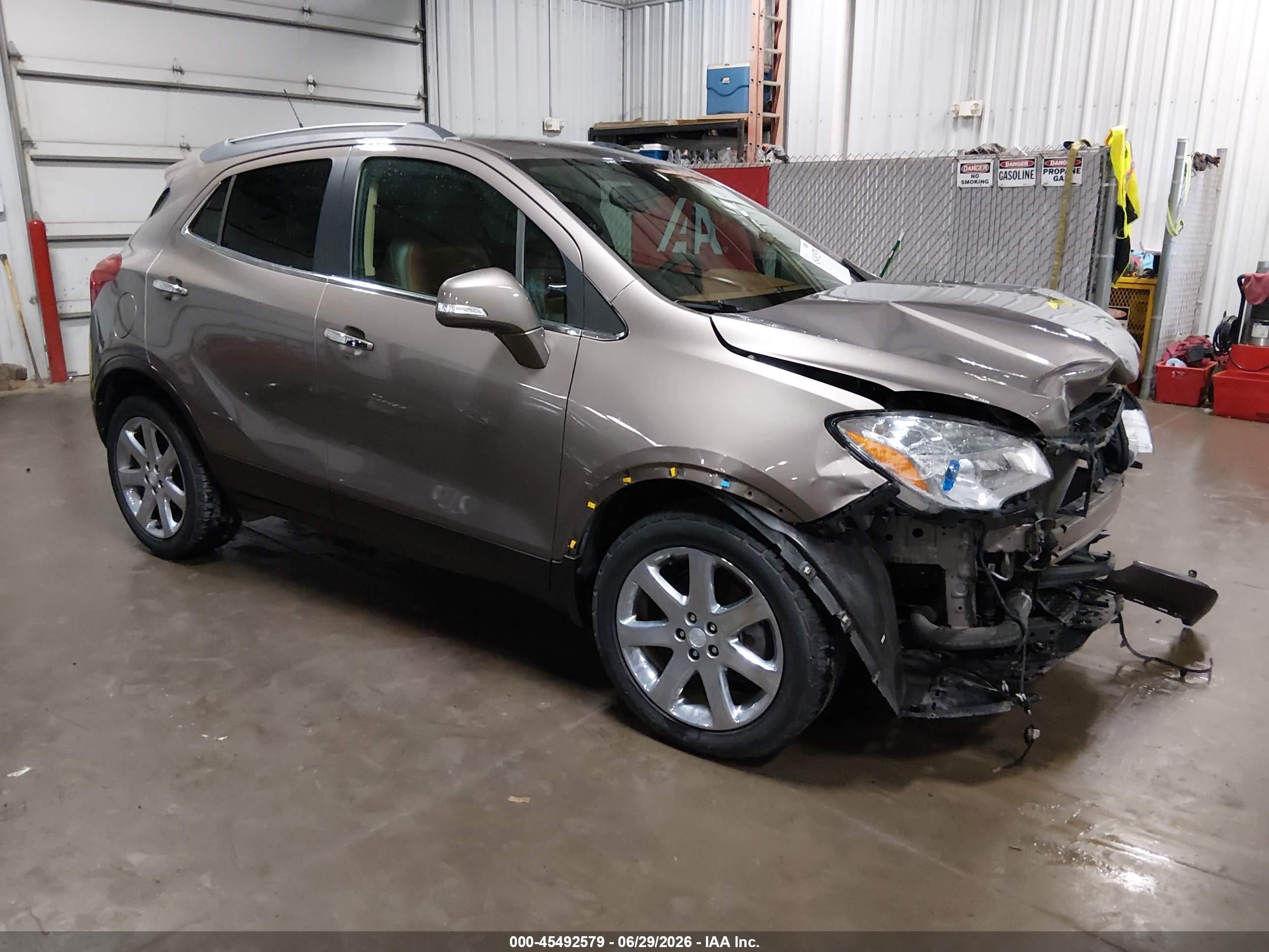 2014 Buick Encore Leather, VIN KL4CJCSB1EB564854 — Front end