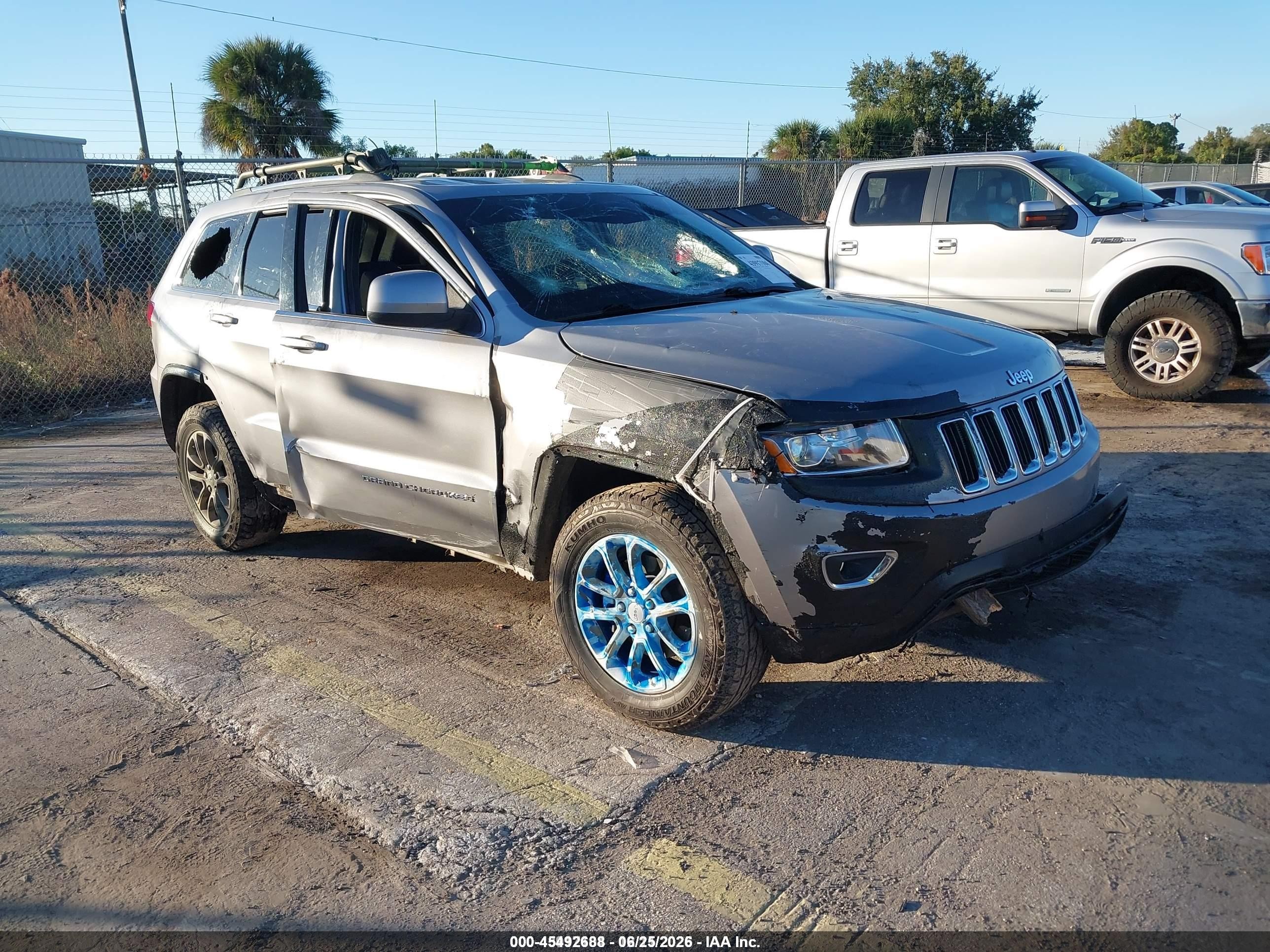 2014 Jeep Grand Cherokee Altitude, VIN 1C4RJFAG4EC256392 — Theft recovery