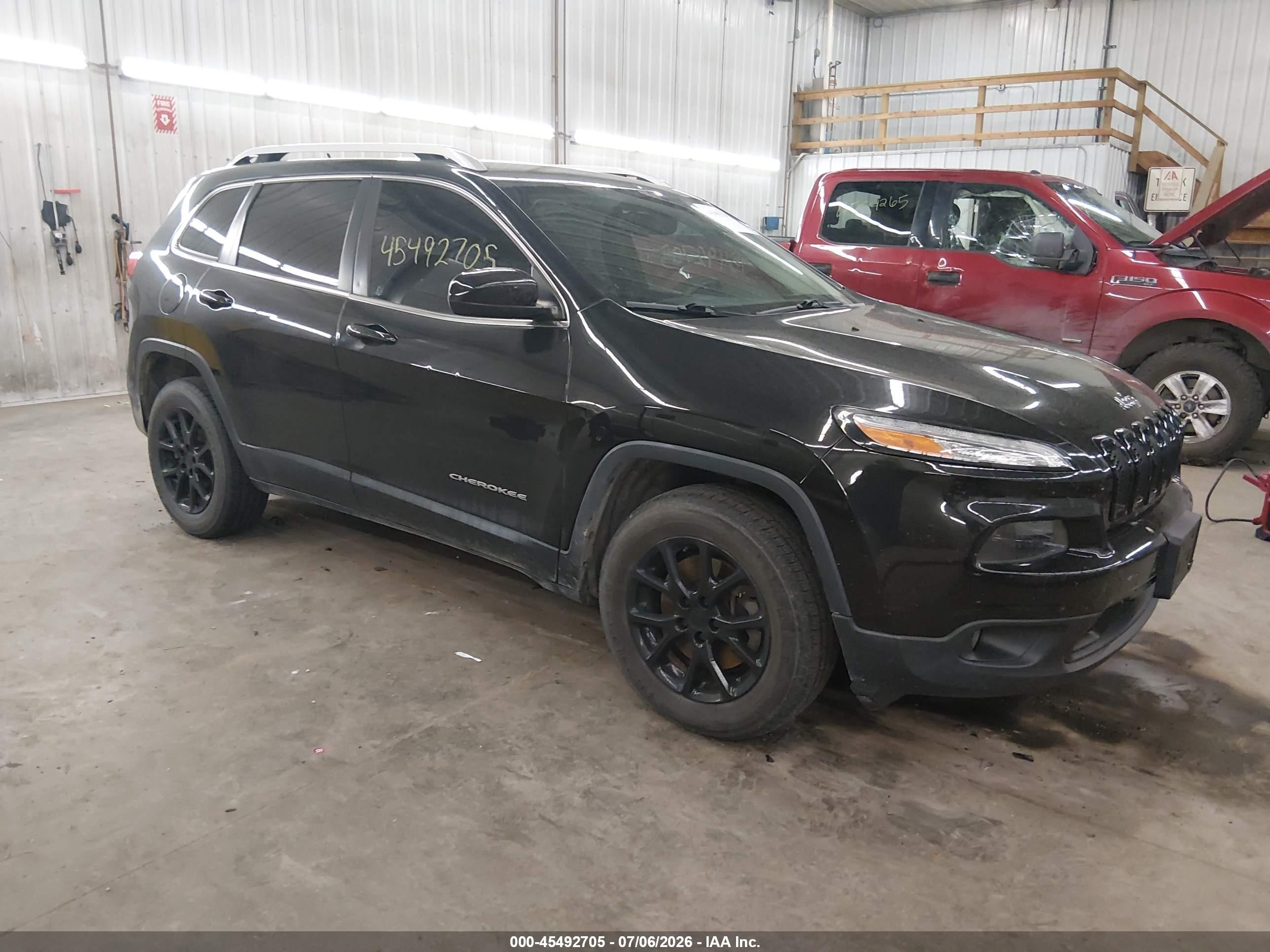 2014 Jeep Cherokee Latitude, VIN 1C4PJMCB0EW196932 — Hail