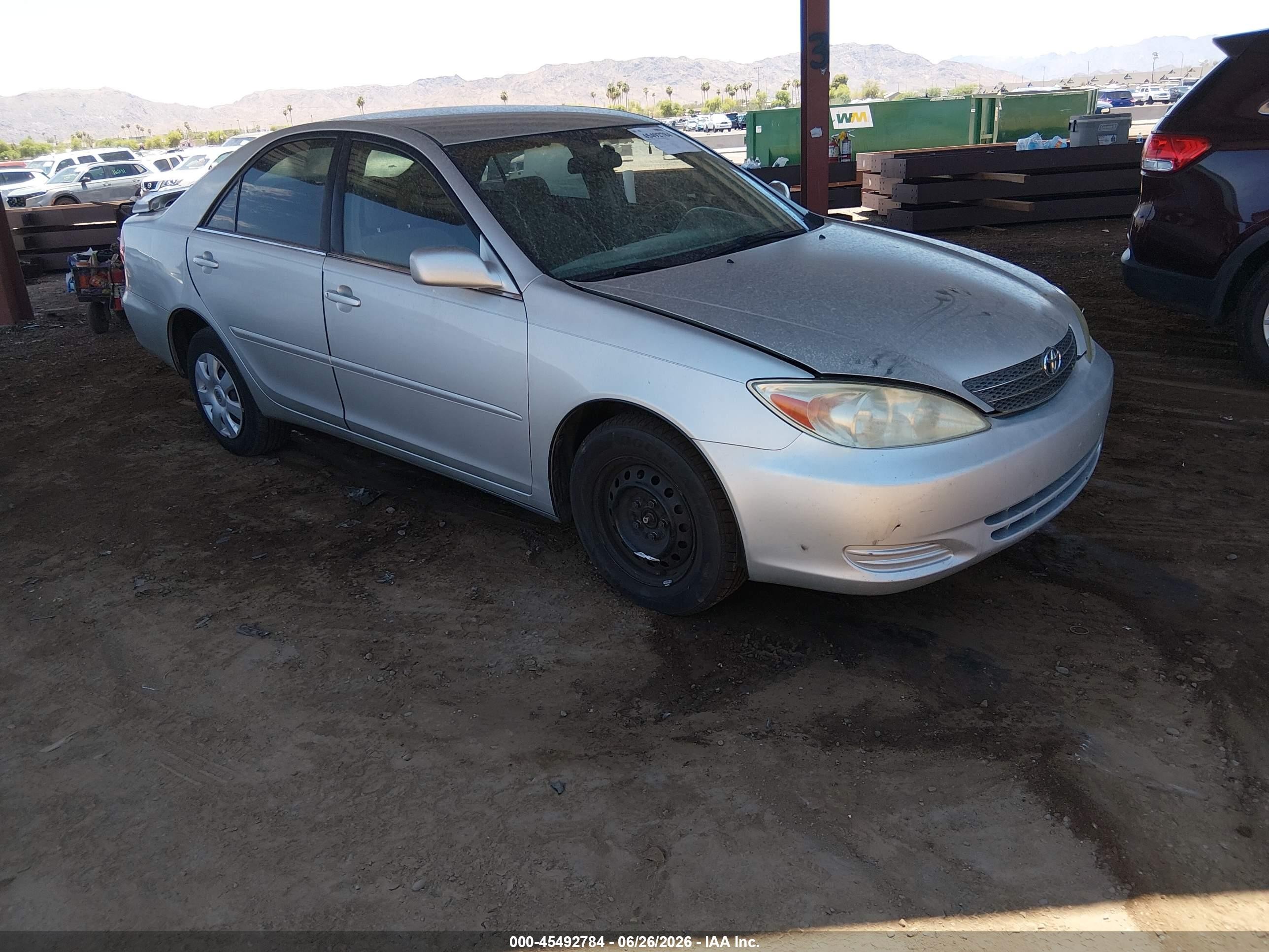 2003 Toyota Camry LE, VIN 4T1BE32K23U189785 — Normal wear