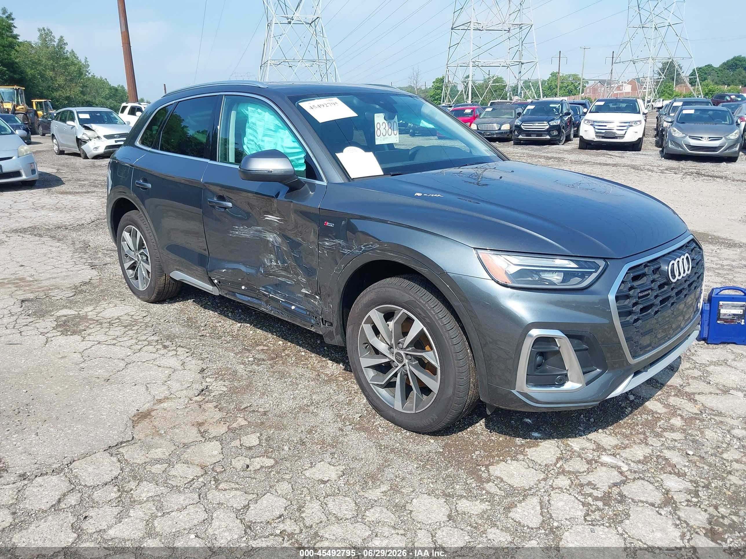 2024 Audi Q5 S line Premium Plus, VIN WA1EAAFY2R2076319 — Side