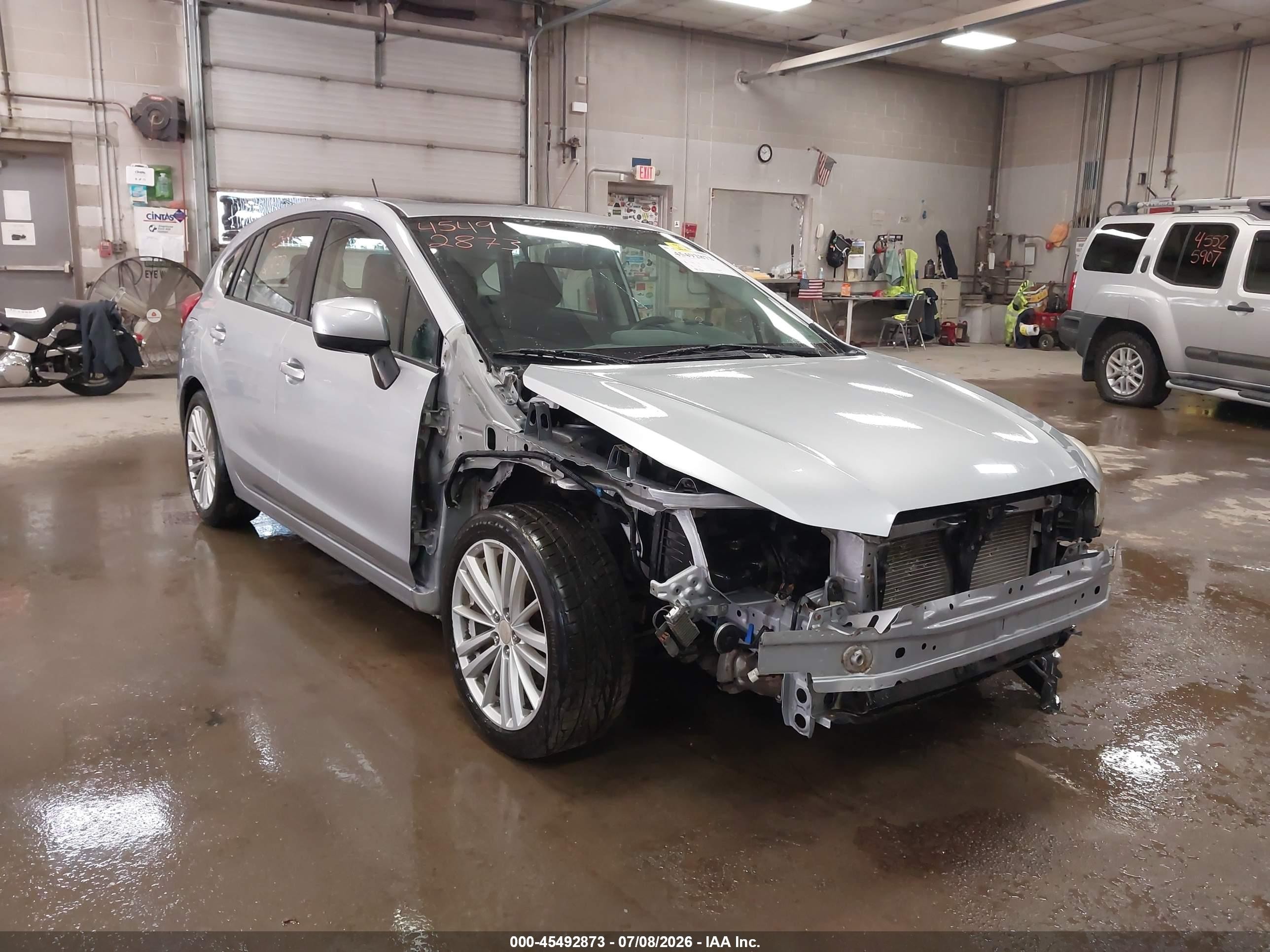 2012 Subaru Impreza Premium, VIN JF1GPAD62CH200050 — Front end