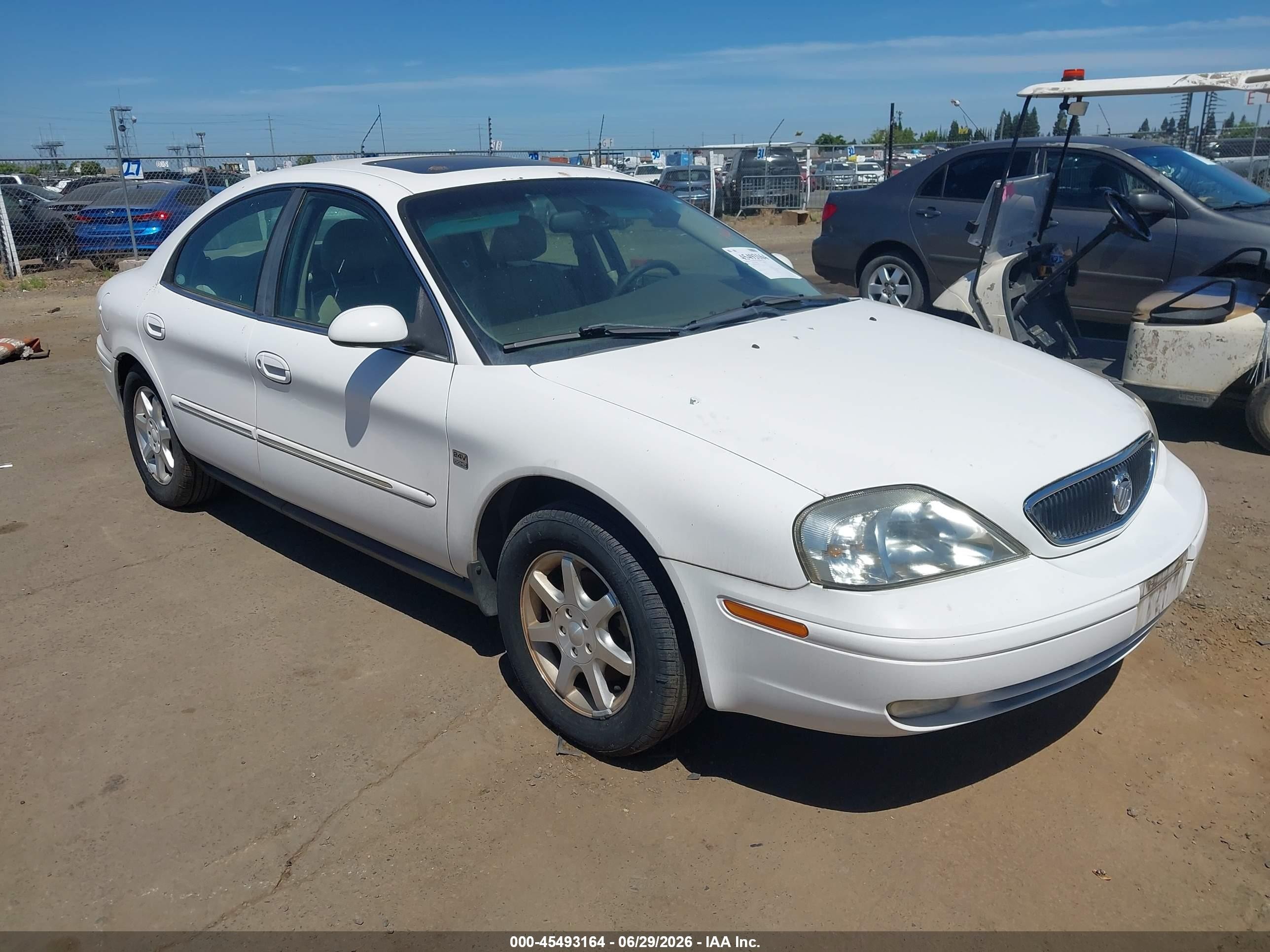 2002 Mercury Sable LS Premium, VIN 1MEFM55S62A618277 — Normal wear