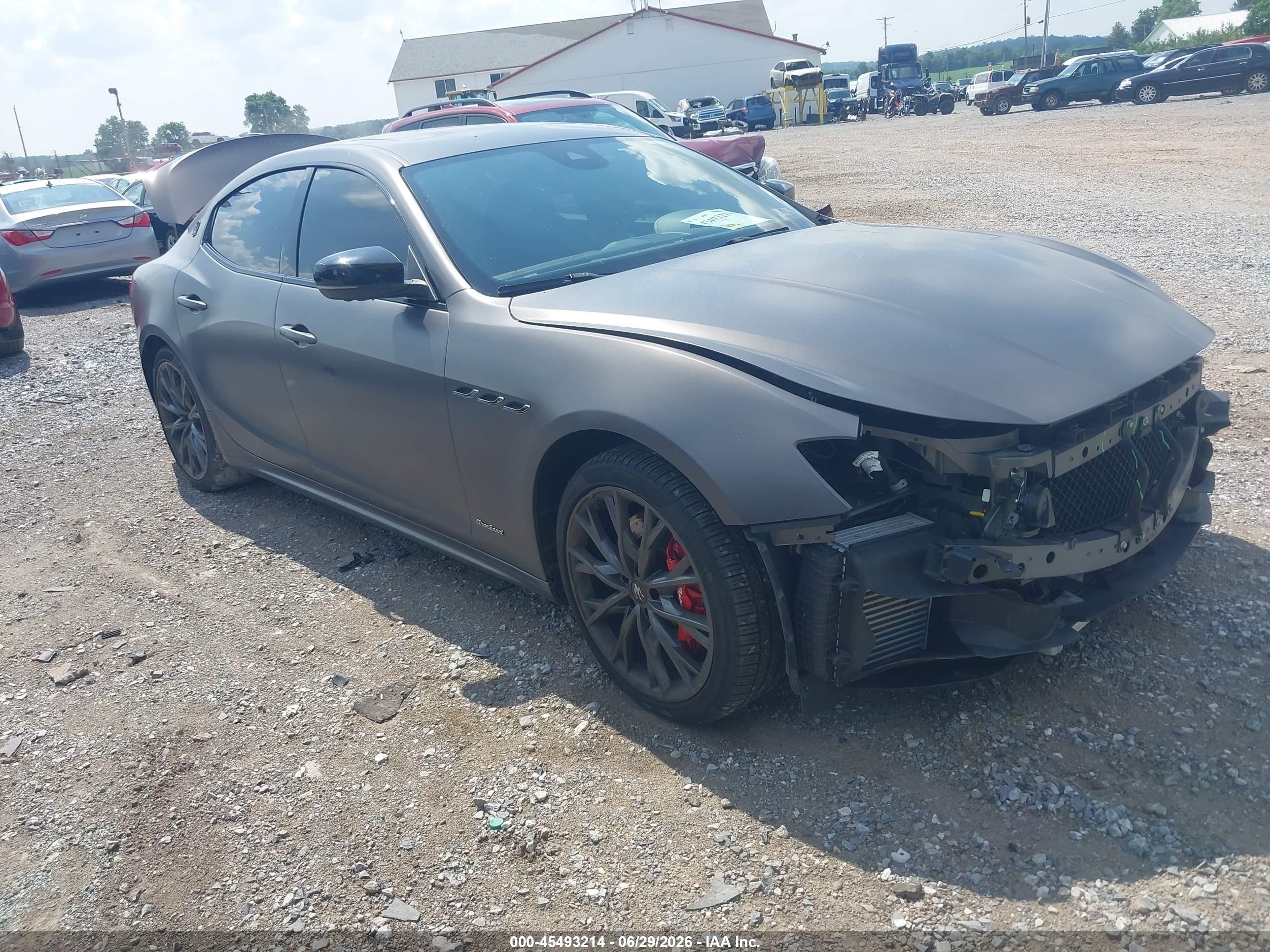 2020 Maserati Ghibli S Q4 GranSport, VIN ZAM57YTS2L1343769 — Front end