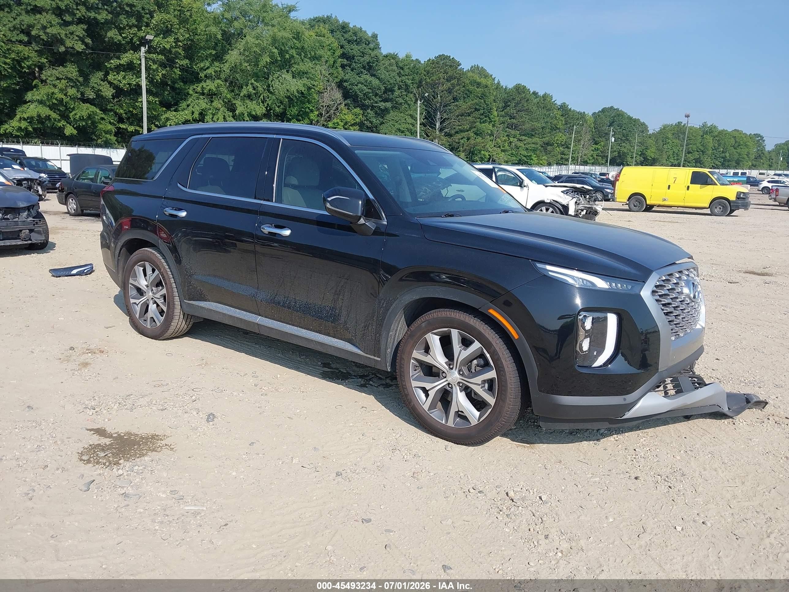 2021 Hyundai Palisade SEL, VIN KM8R4DHE6MU302101 — Front end