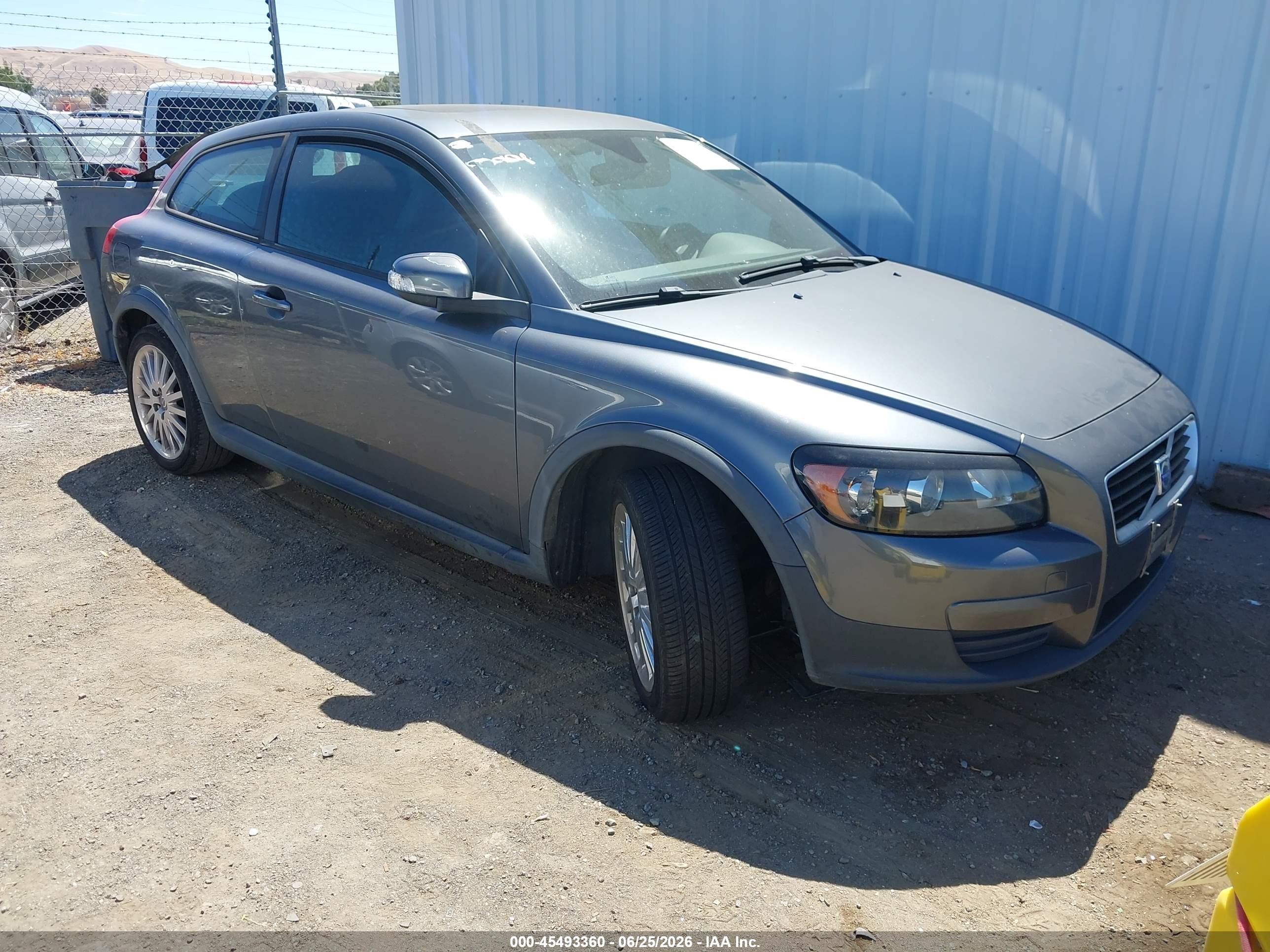 2008 Volvo C30 Version 1.0, VIN YV1MK672482070052 — Зад