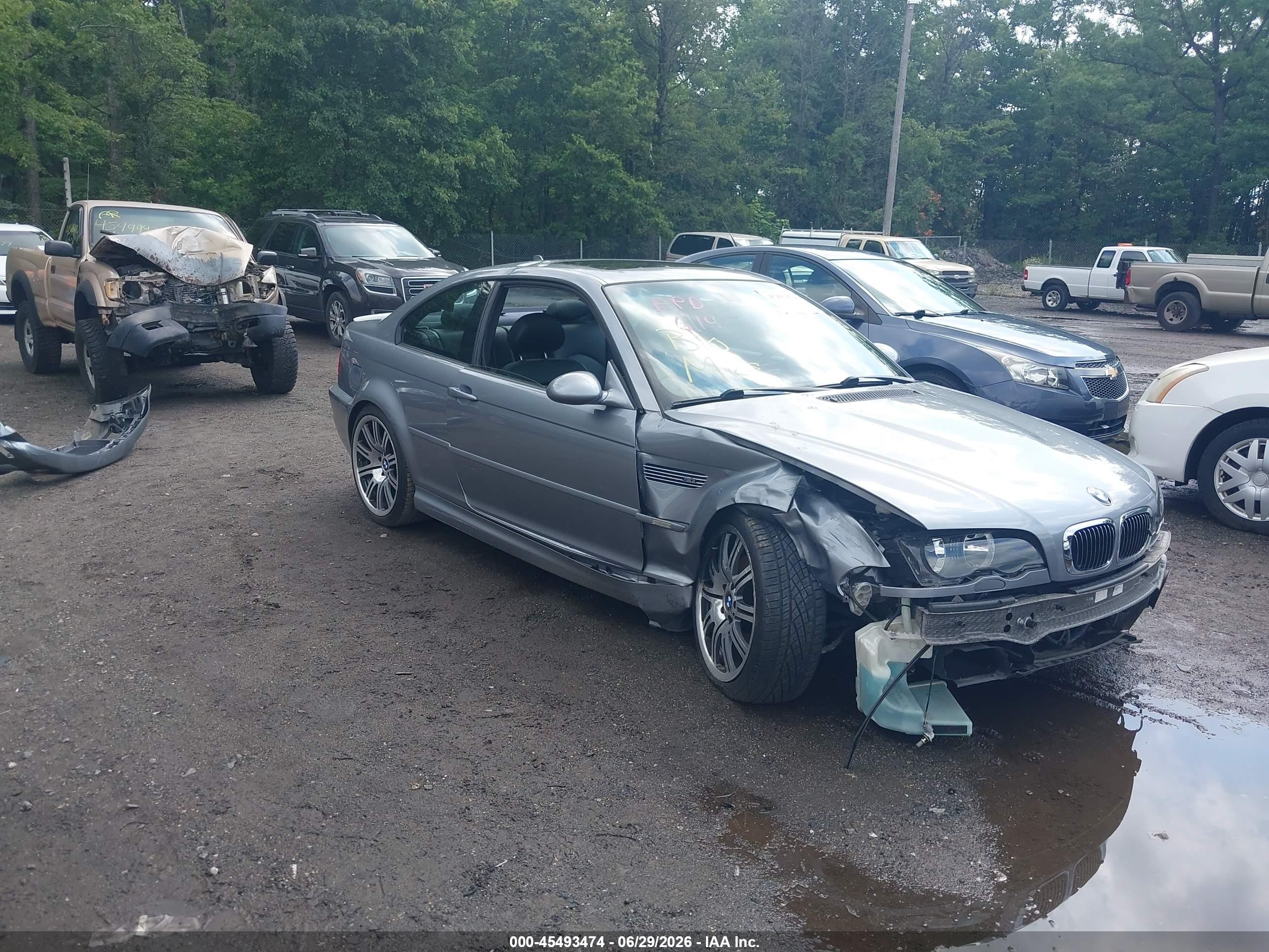 2004 BMW 3 Series M3, VIN WBSBL93464PN60033 — Biohazard / chemical