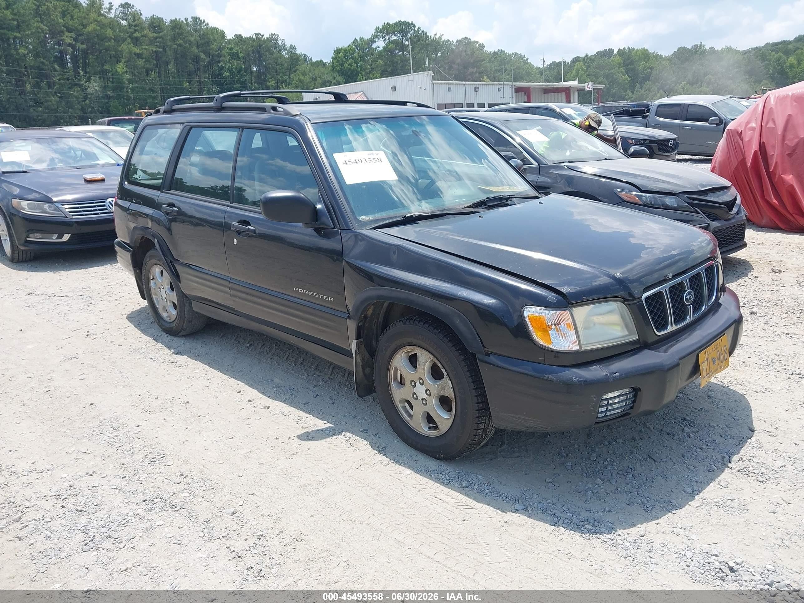 2002 Subaru Forester S, VIN JF1SF65642G700210 — Обычный износ
