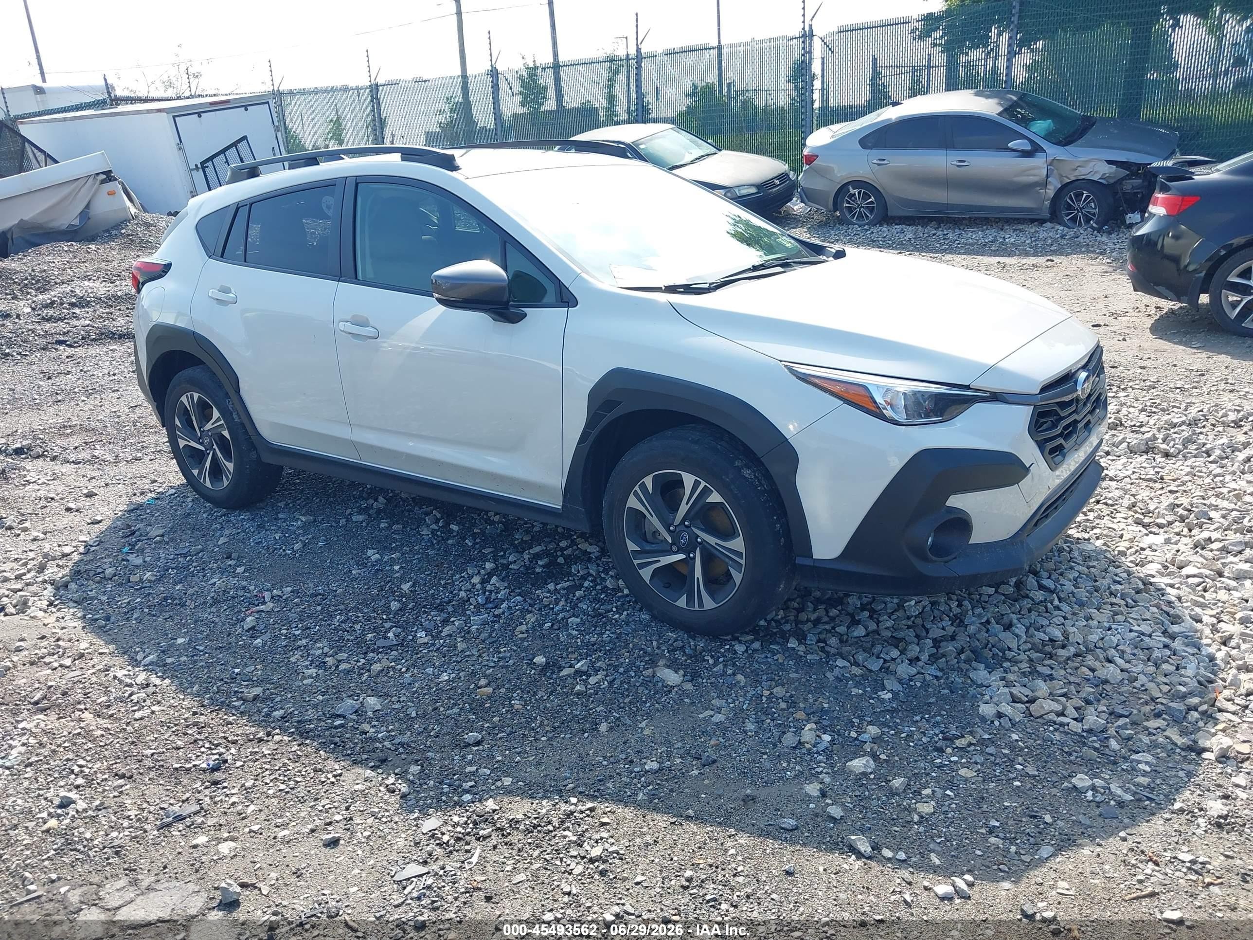2024 Subaru Crosstrek Premium, VIN JF2GUADC1R8268276 — Rear end