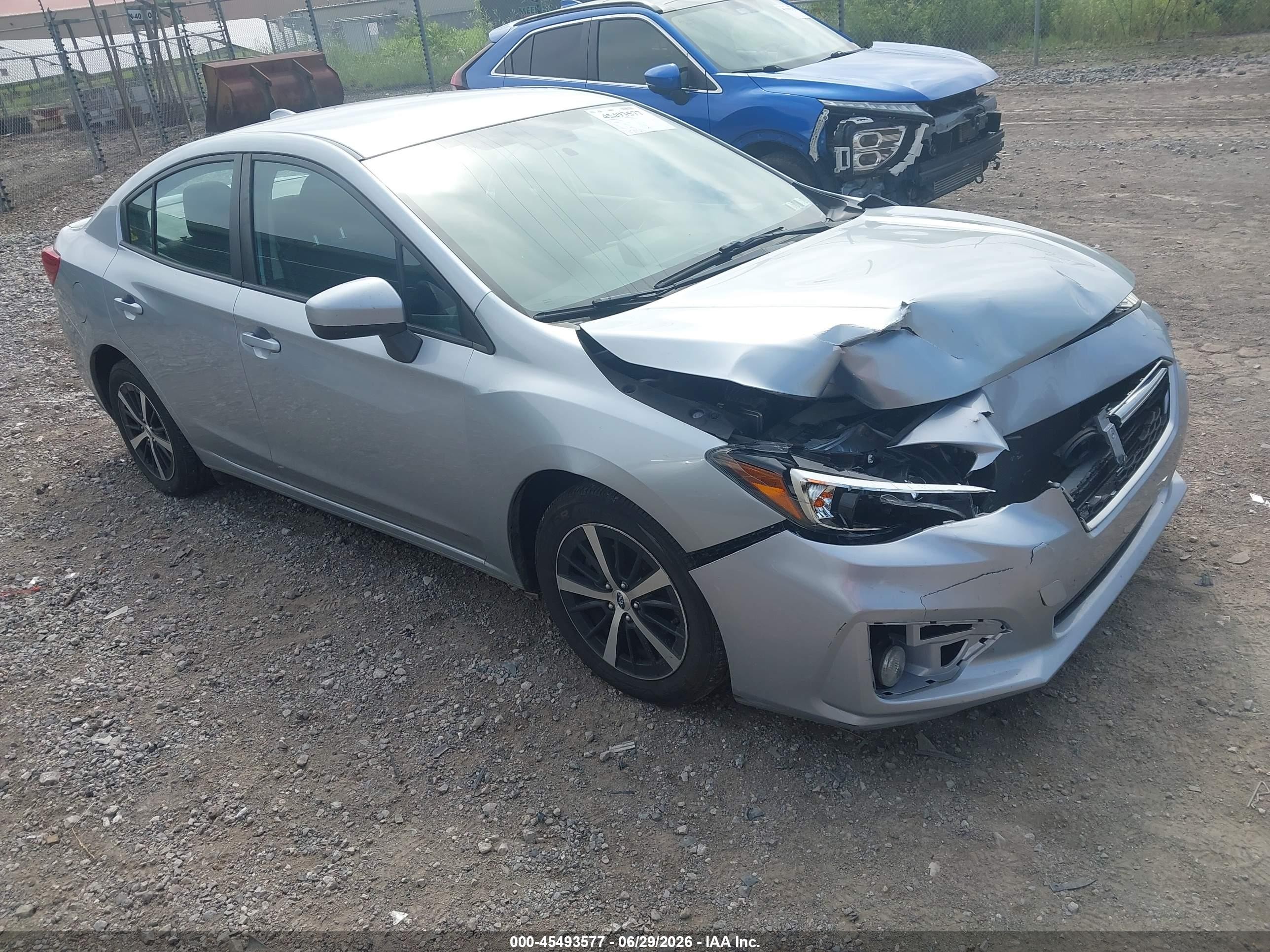 2019 Subaru Impreza Premium, VIN 4S3GKAD60K3628557 — Front end