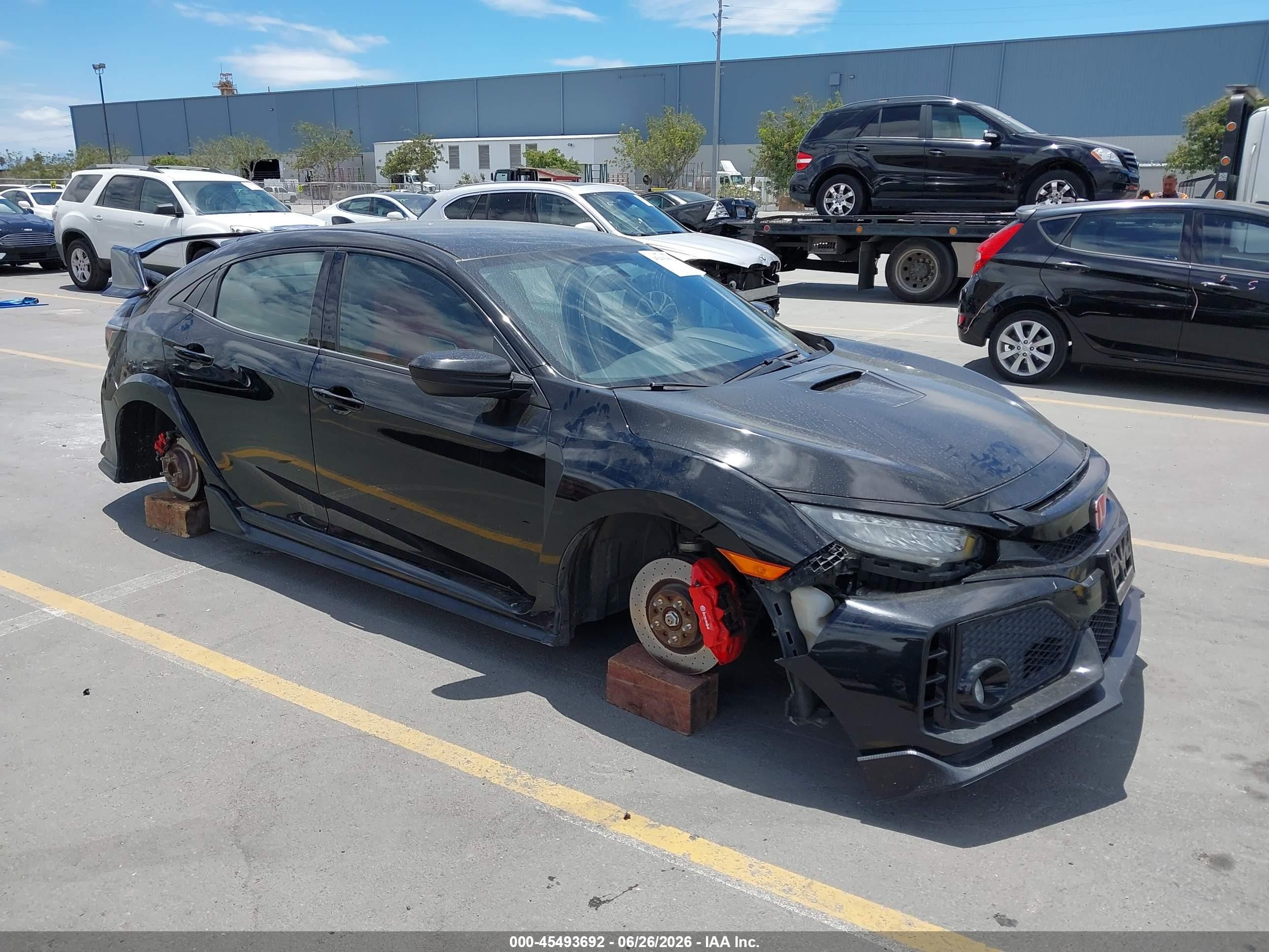 2019 Honda Civic Type R Touring, VIN SHHFK8G72KU203626 — Theft recovery