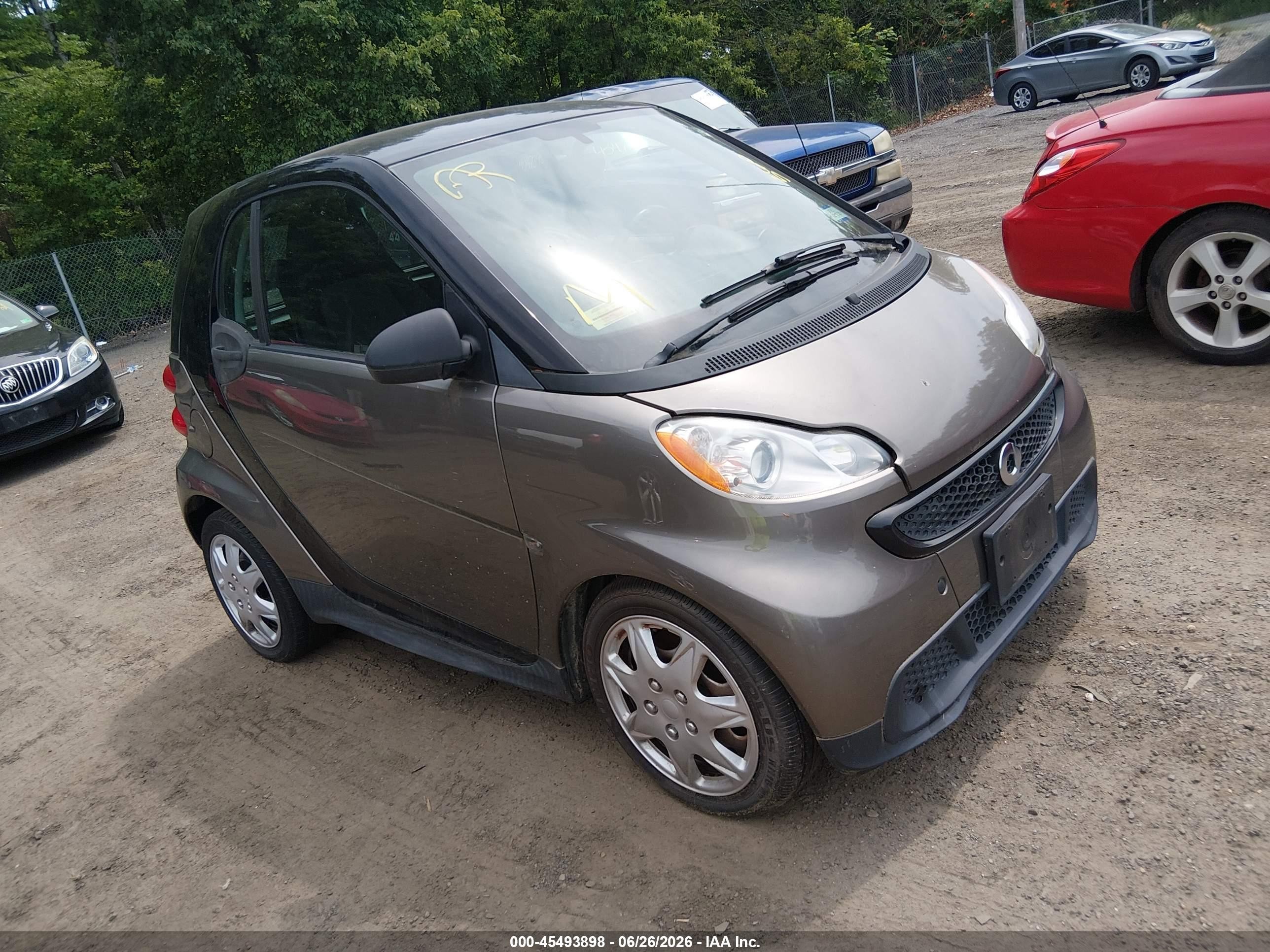 2013 Smart fortwo Pure, VIN WMEEJ3BA3DK694477 — Обычный износ