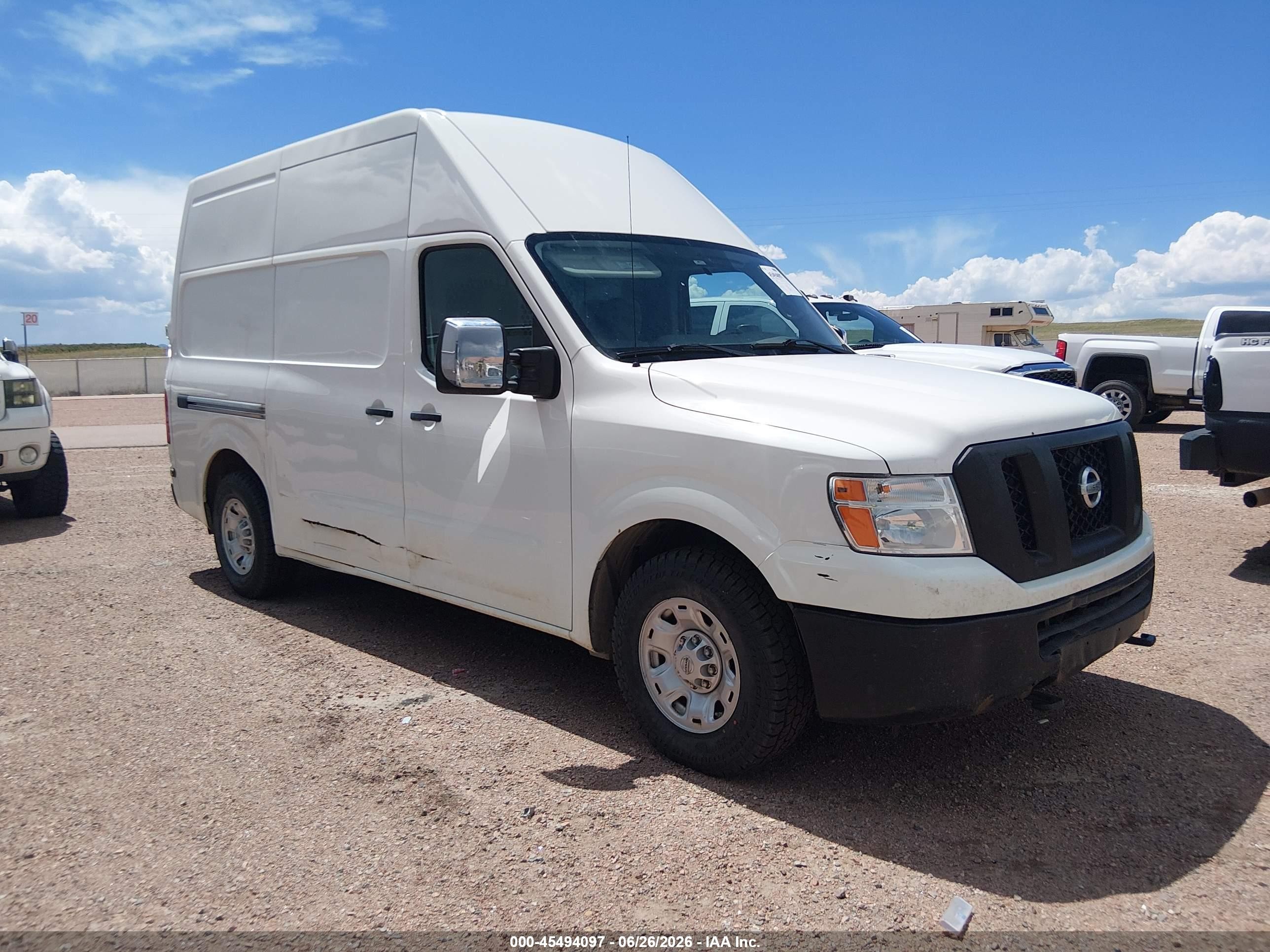 2021 Nissan NV Cargo SV, VIN 1N6AF0LY1MN800073 — Side