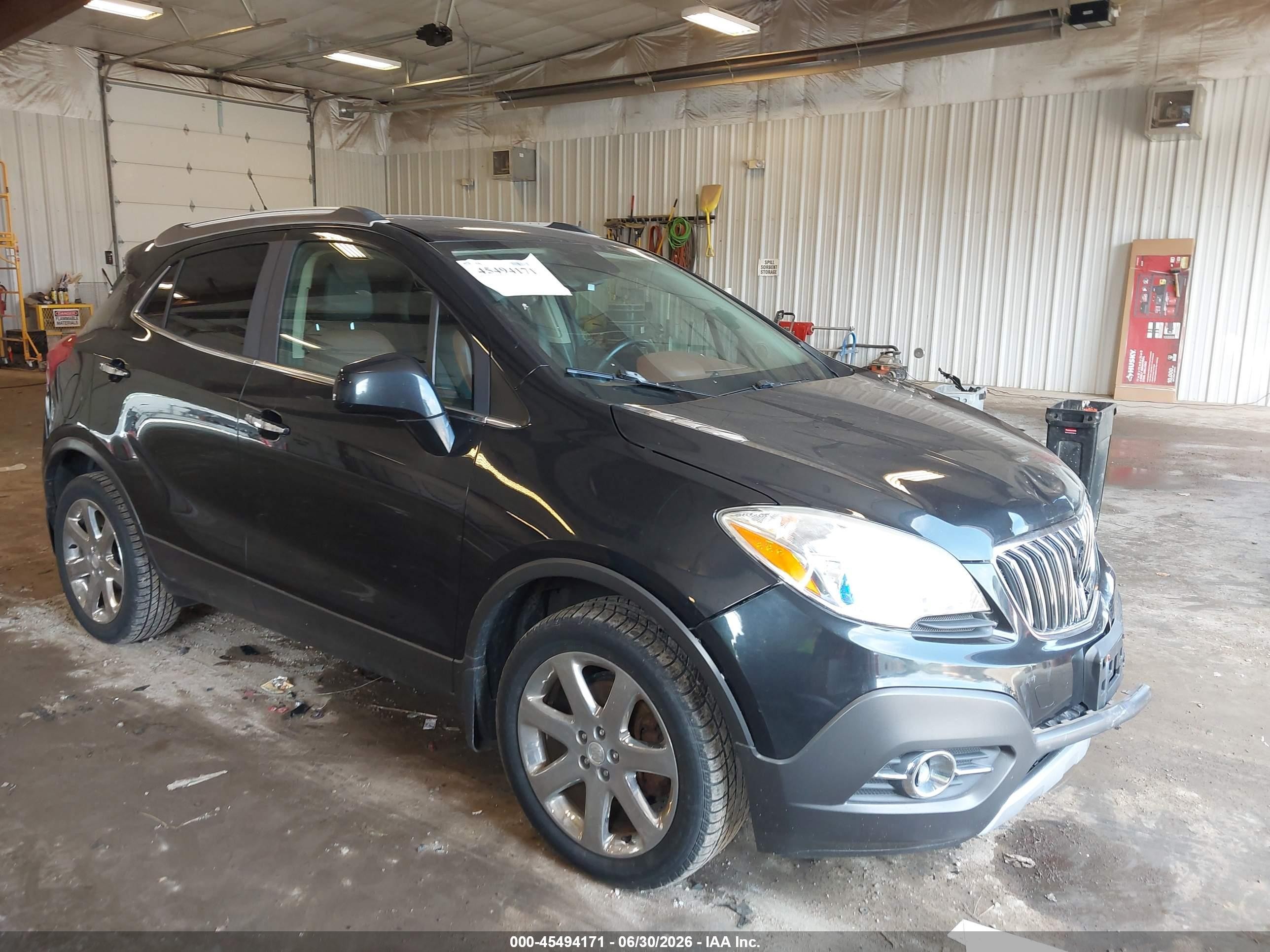 2013 Buick Encore Leather, VIN KL4CJGSB1DB173645 — Front end