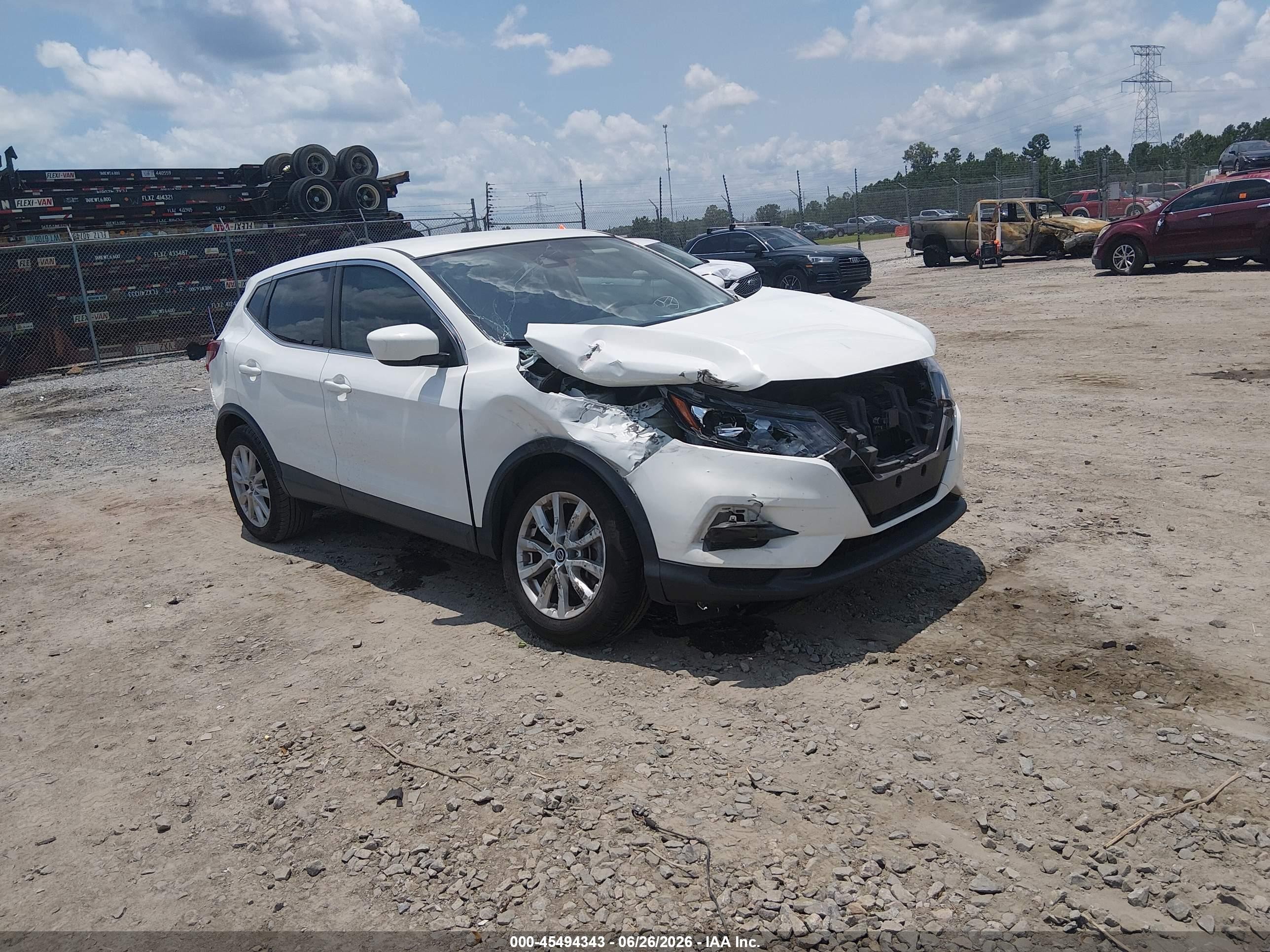 2021 Nissan Rogue S, VIN JN1BJ1AV5MW307997 — Front end